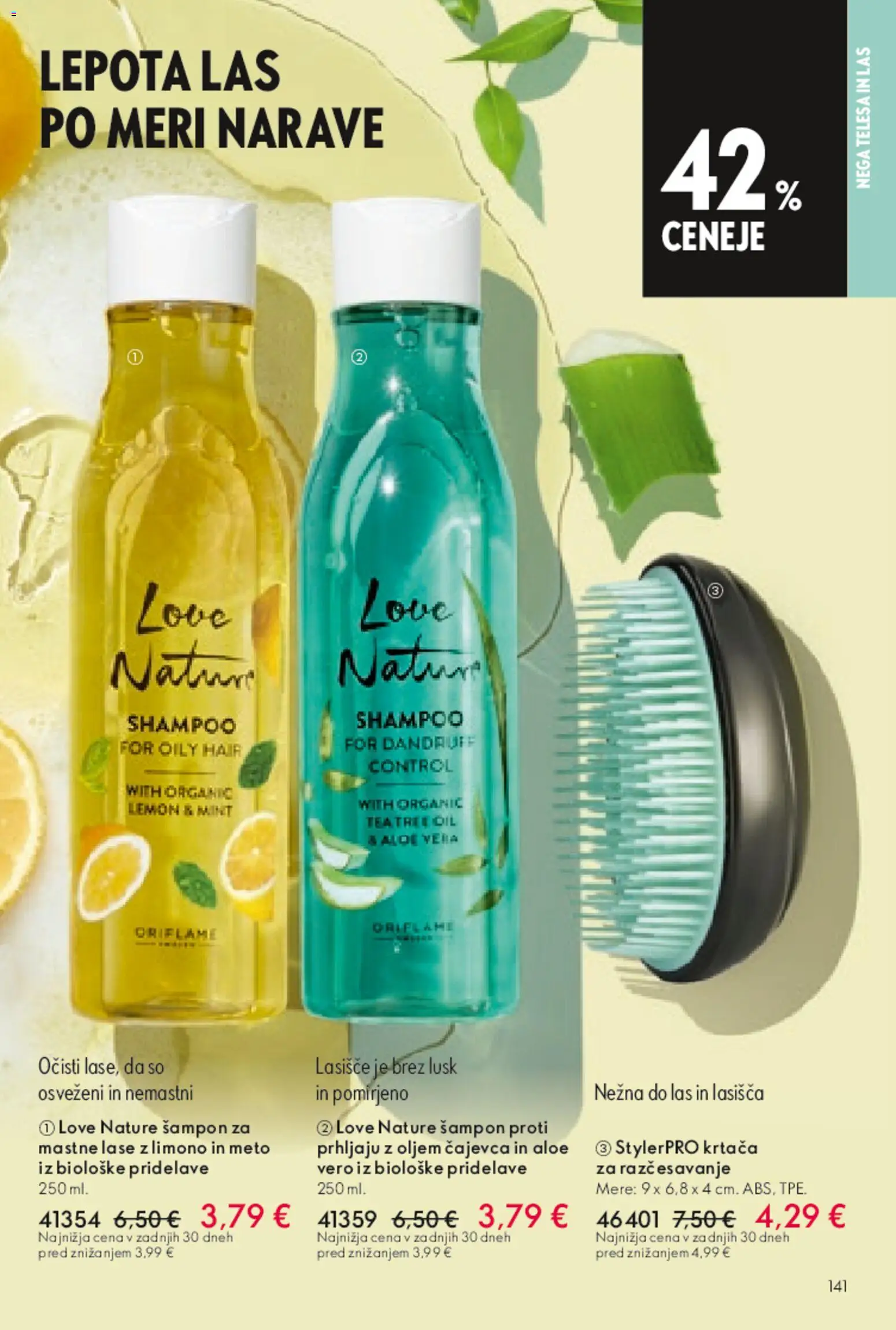 Novi Oriflame katalog ponudbe – veljaven od 13.05.2026 | Stran: 140 | Izdelki: Sampon, Krtaca