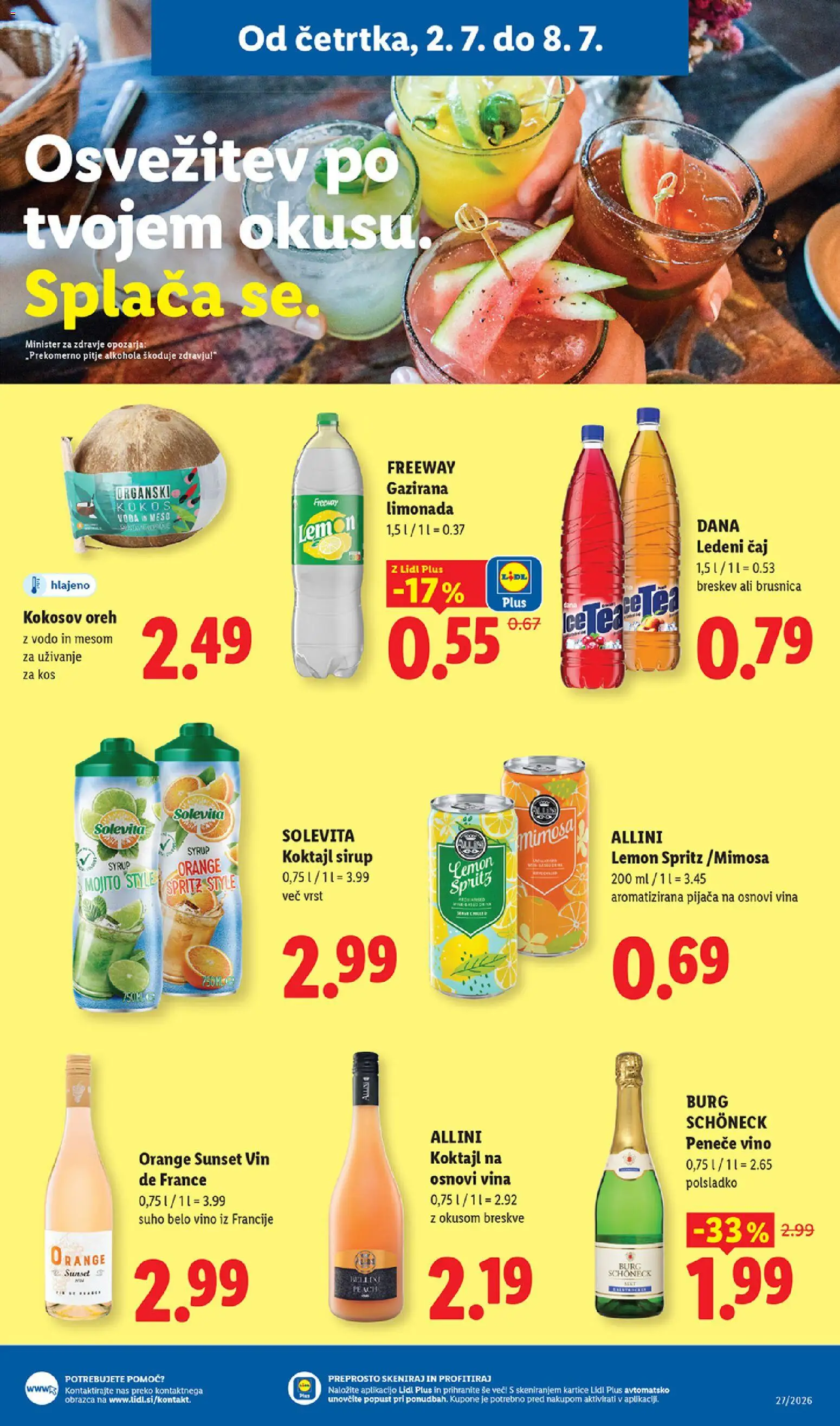 Novi Lidl katalog ponudbe – veljaven od 02.07.2026 | Stran: 15