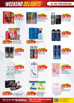 Preview of KM Trading - WEEKEND MONEY SAVER  7TH MAY 2026 K.M.Trading  Ajman Edition- K.M. TRADING valid from 07.05.2026 | Page: 6 | Products: Σετ υπνοδωματίου, Høje hæle, Καταστροφέας εγγράφων, Πλυντήριο