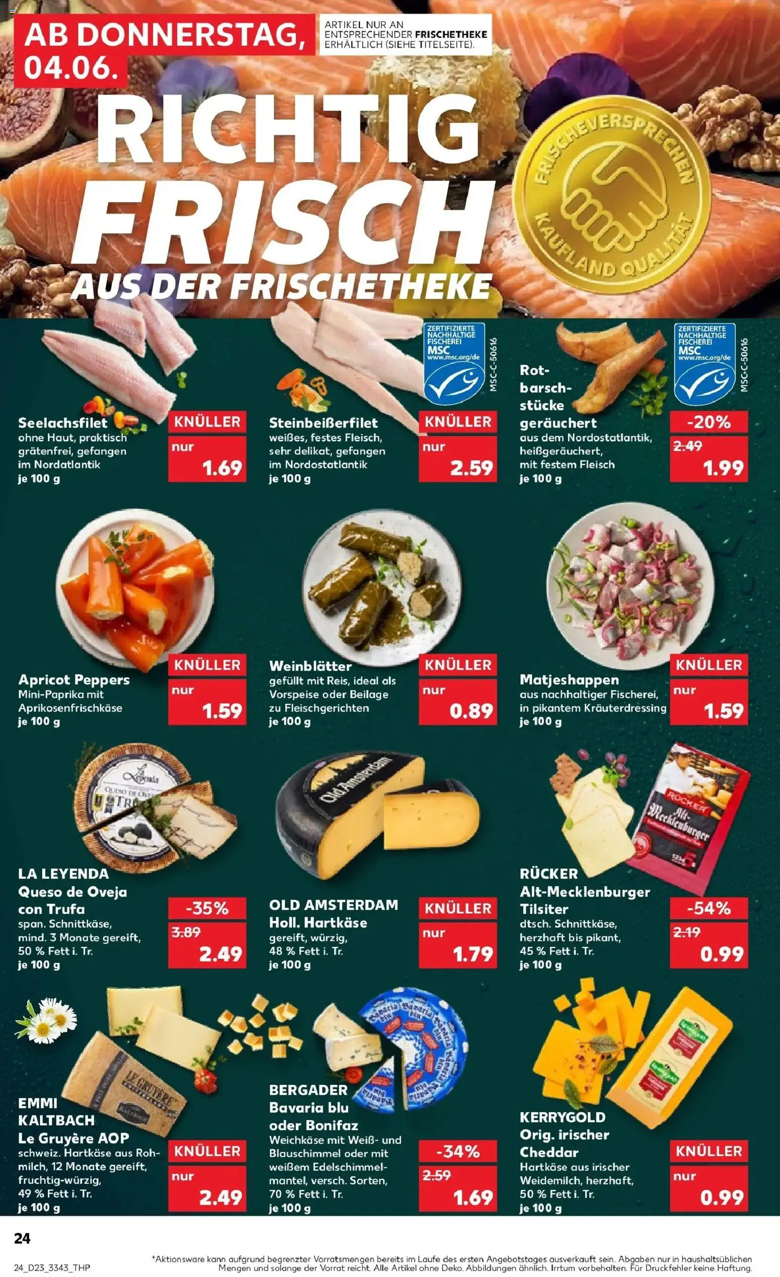 Kaufland Prospekt Strausberg – gültig ab 04.06.2026 | Seite: 24 | Produkte: Fleisch