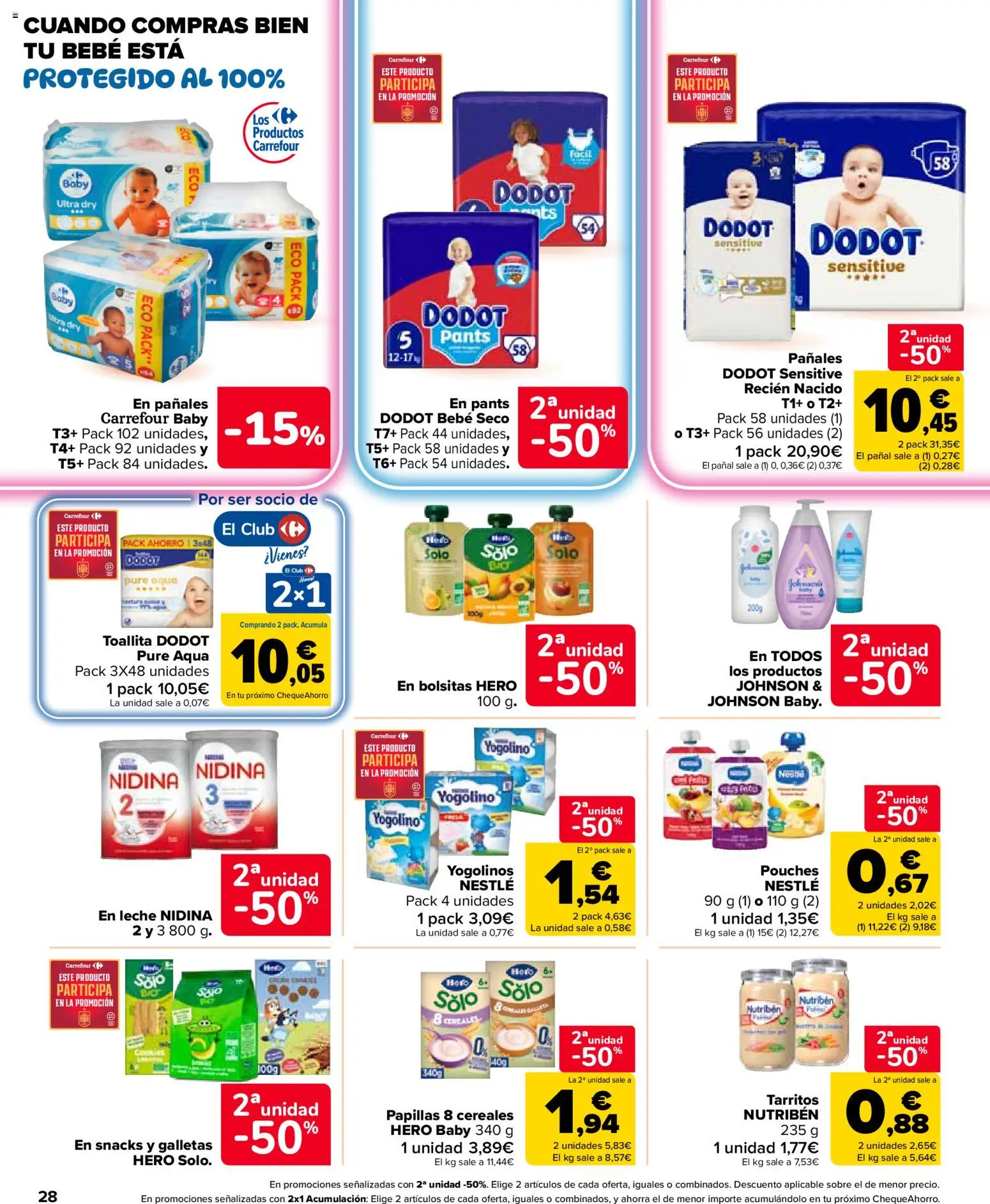 Carrefour Market folleto │ válido desde el 26.05.2026 | Página: 28 | Productos: Leche, Cereales, Galletas