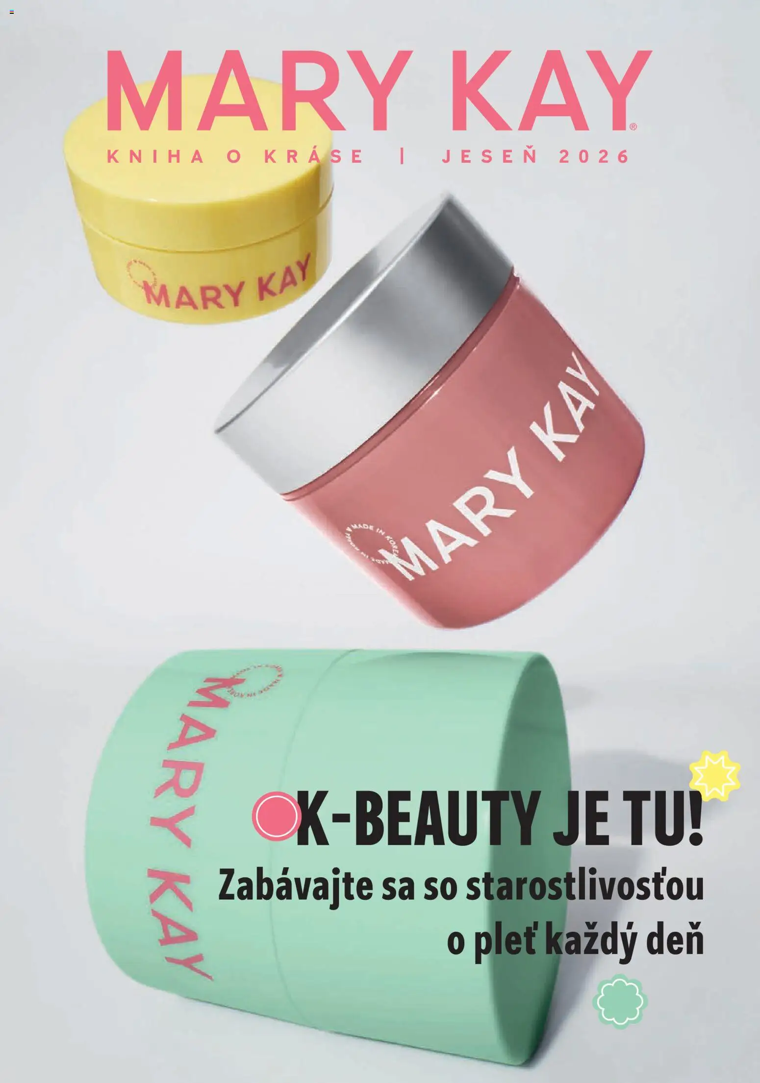 Nové Mary Kay akcie – leták je platný od 30.09.2026 | Strana: 1 | Produkty: Kniha