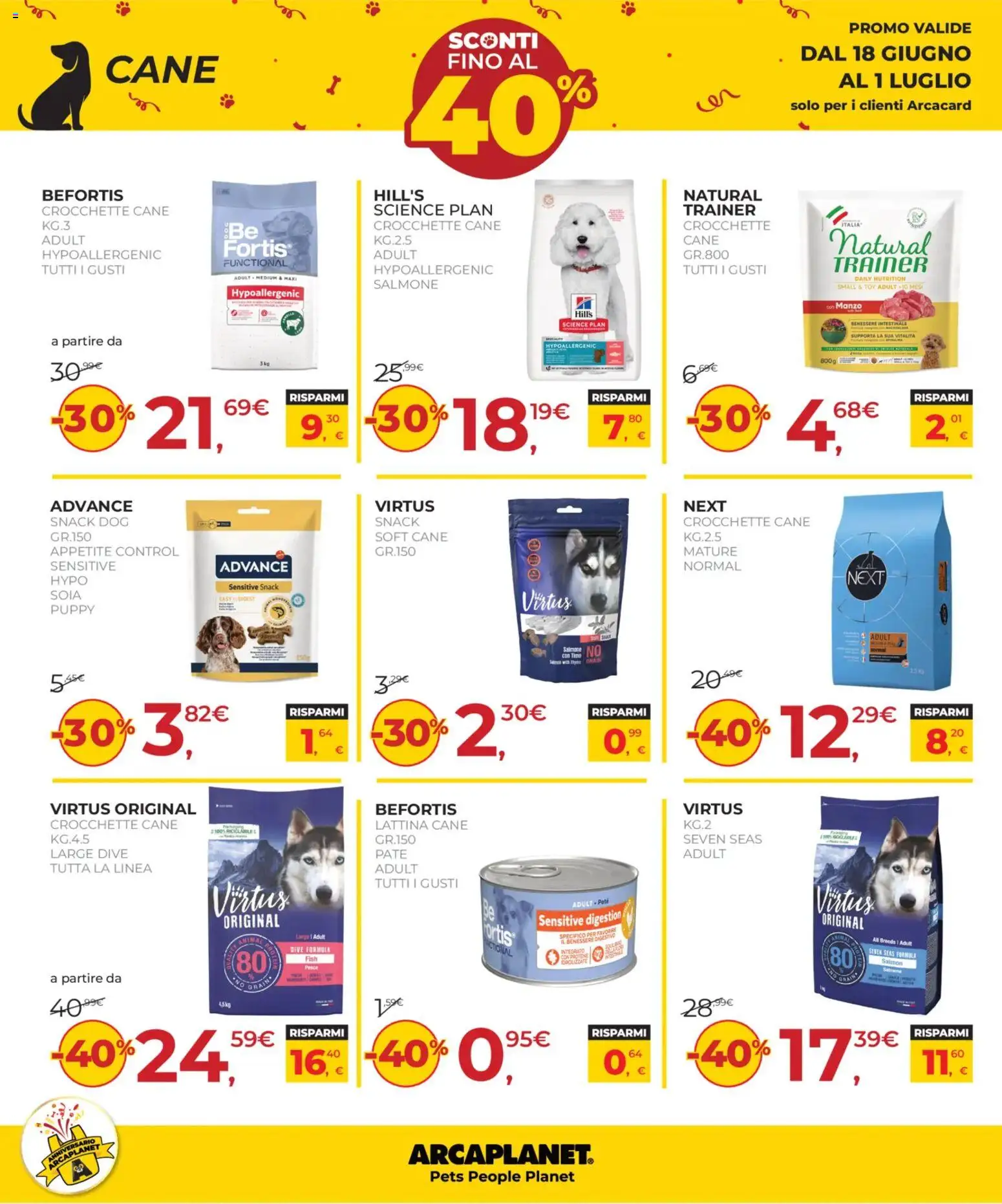 Volantino Arcaplanet del 18.06.2026 | Pagina: 2