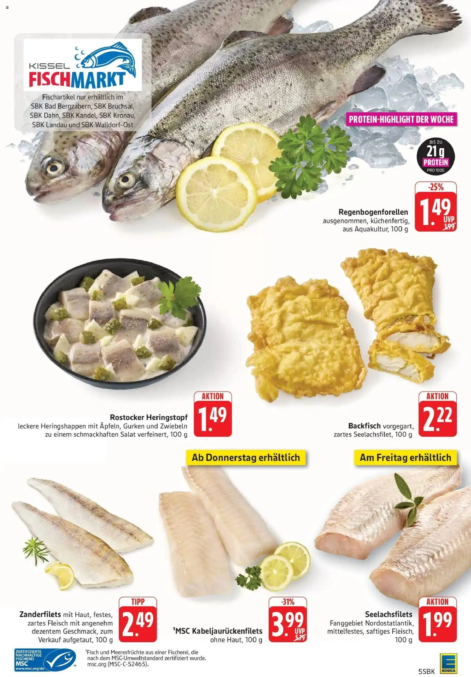 Edeka Prospekt Bad Bergzabern (ab 21.09.2026) » Angebote Online | Seite: 5
