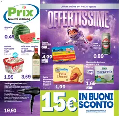 Anteprima del volantino Prix volantino Ghedi valido a partire dal 07/08/2026