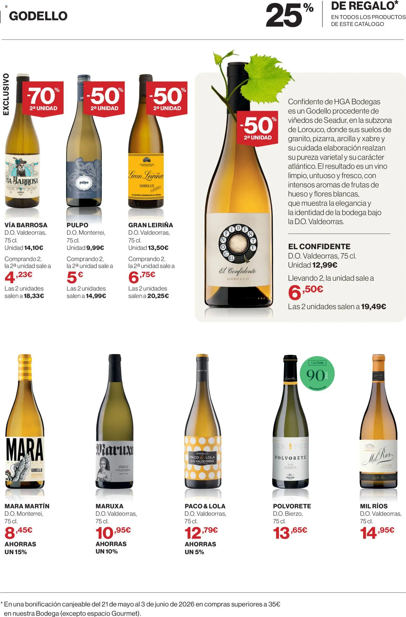 Hipercor catálogo │ válido desde el 23.04.2026 | Página: 11 | Productos: Vino