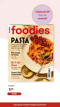 Bruna folder - Special - Voorbeeld van een folder van Bruna, geldig van 11.05.2026 | Pagina: 17 | Producten: Tomaten, Pasta, Olijfolie, Bacon