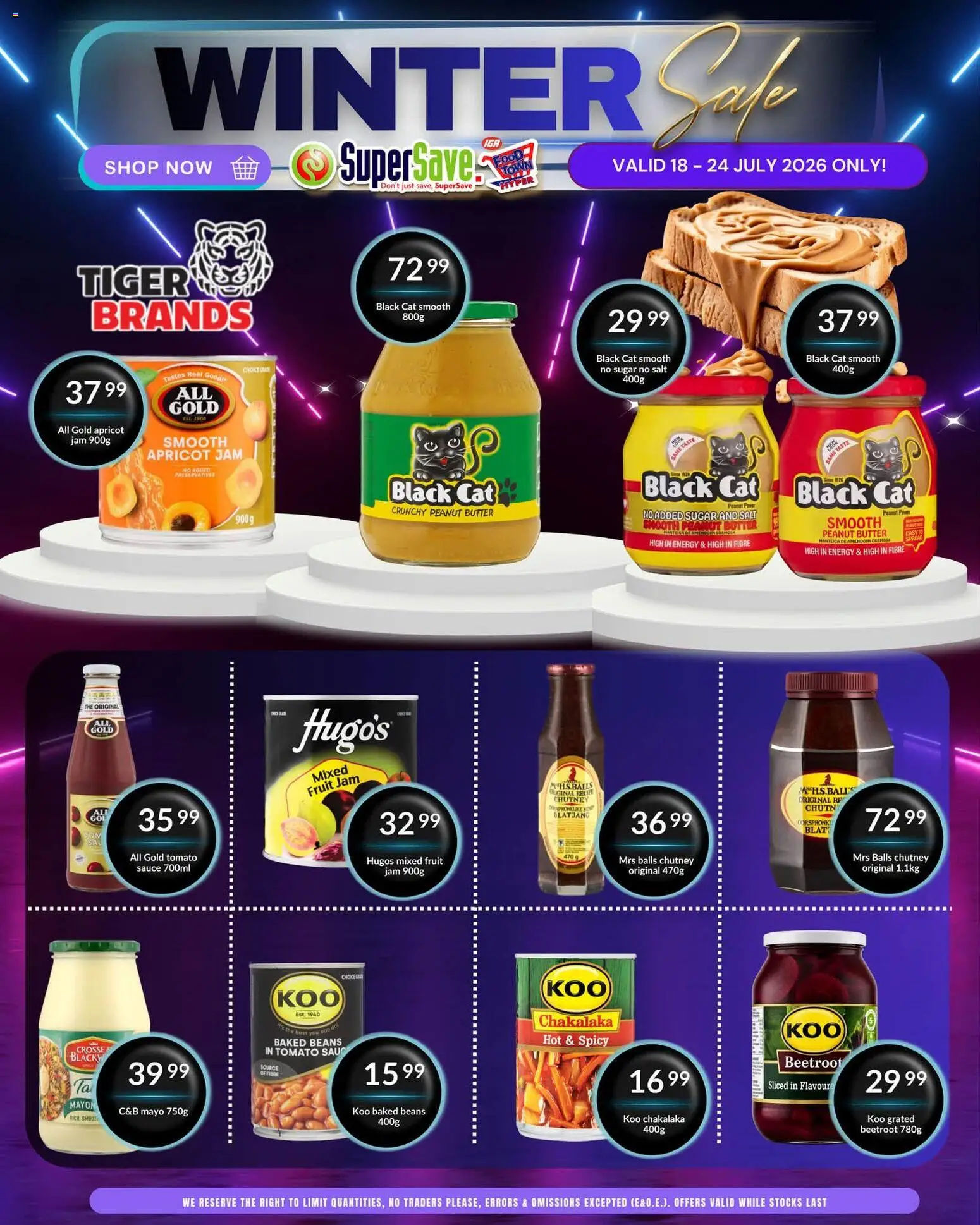 New Super Save catalogue – valid from 18/07/2026 | Page: 11 | Products: Beans, Baked beans, Fruit, Salt