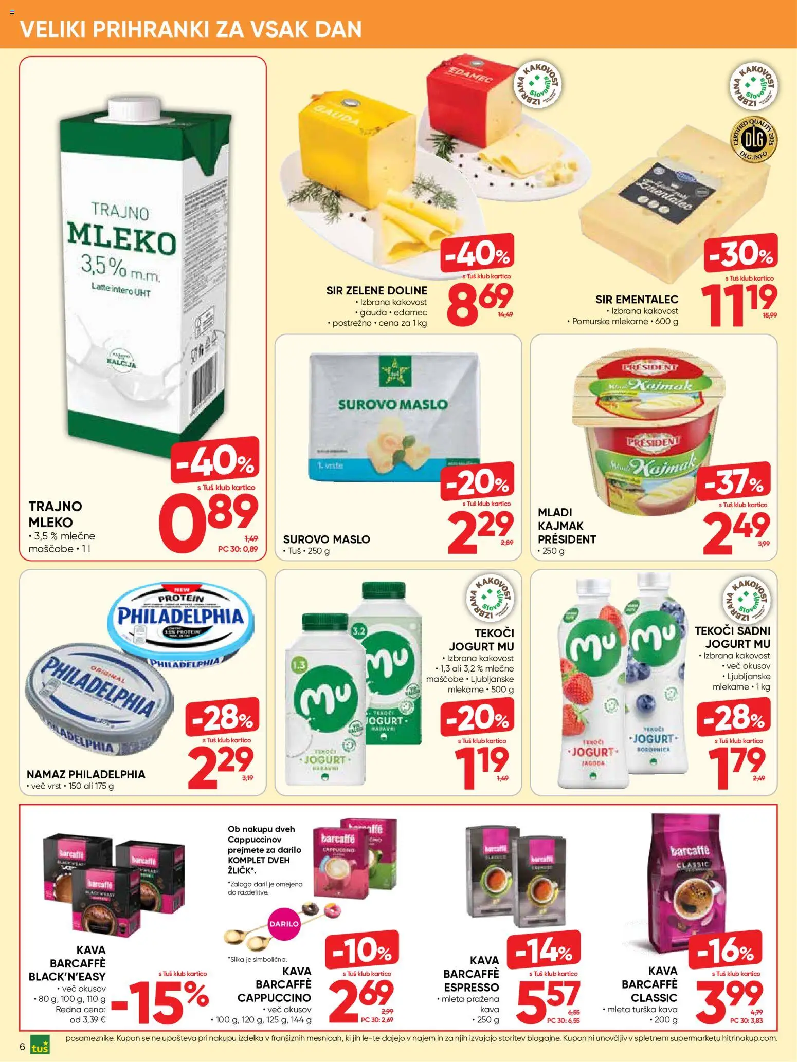 Novi Tuš katalog ponudbe – veljaven od 03.06.2026 | Stran: 6