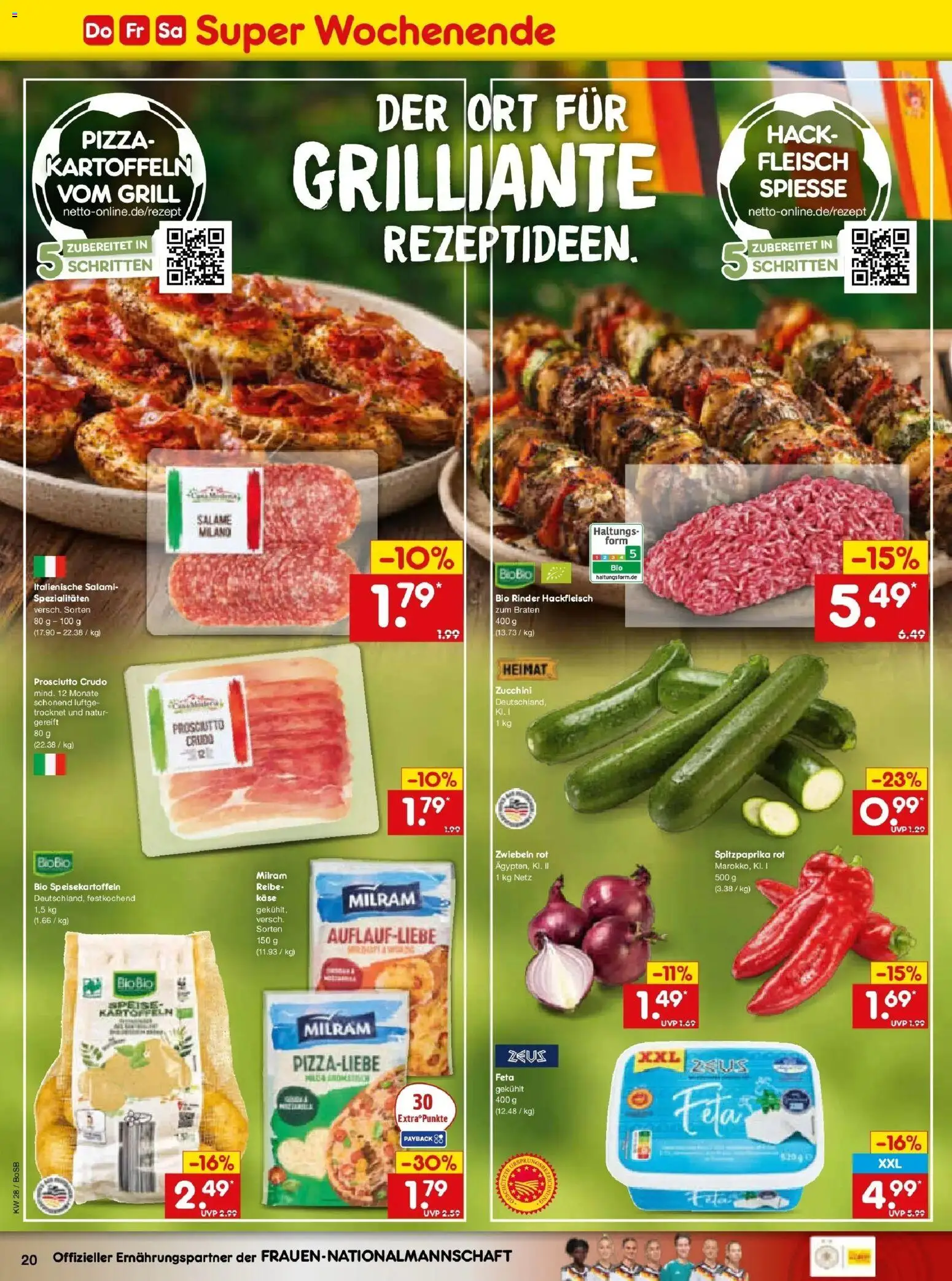 Netto Marken-Discount - Netto: Wochenangebote – gültig ab 05.07.2026 | Seite: 36 | Produkte: Grill, Feta, Käse, Pizza