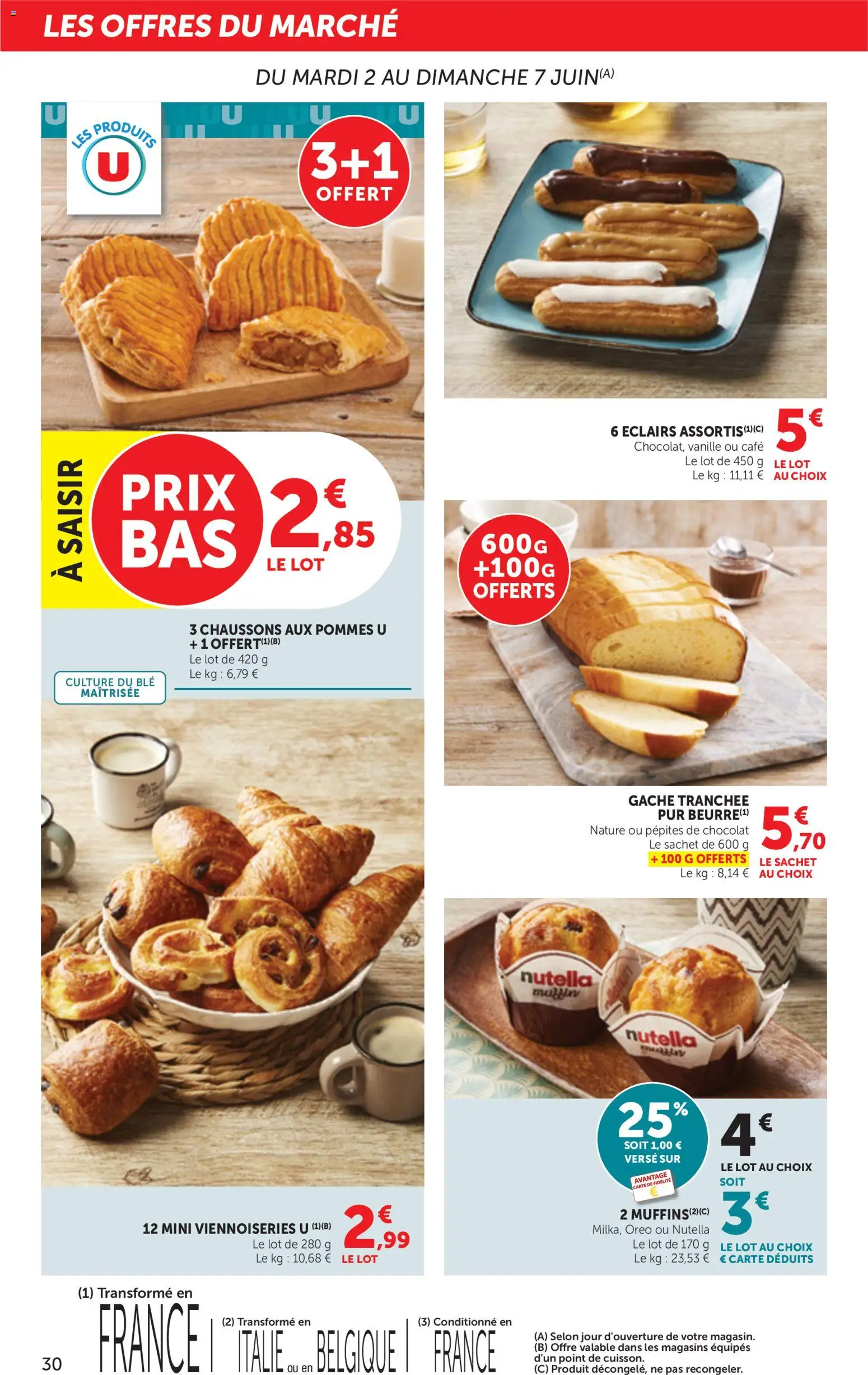 {H1} | Page: 30 | Produits: Pépites de chocolat, Viennoiseries, Chocolat, Chaussons