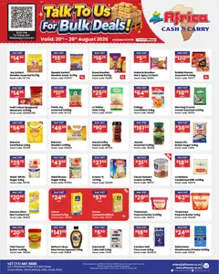 Africa Cash & Carry specials catalogue – valid from 20/08/2026 | Page: 28
