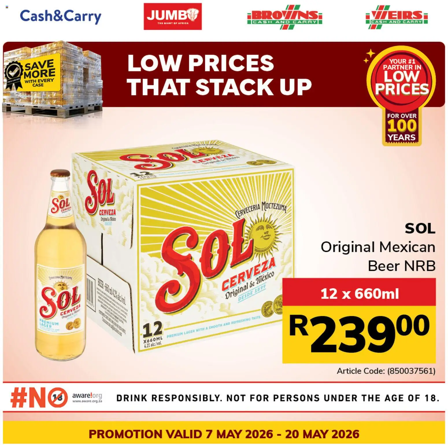 New Jumbo catalogue – valid from 07.05.2026 | Page: 6 | Products: Case, Beer