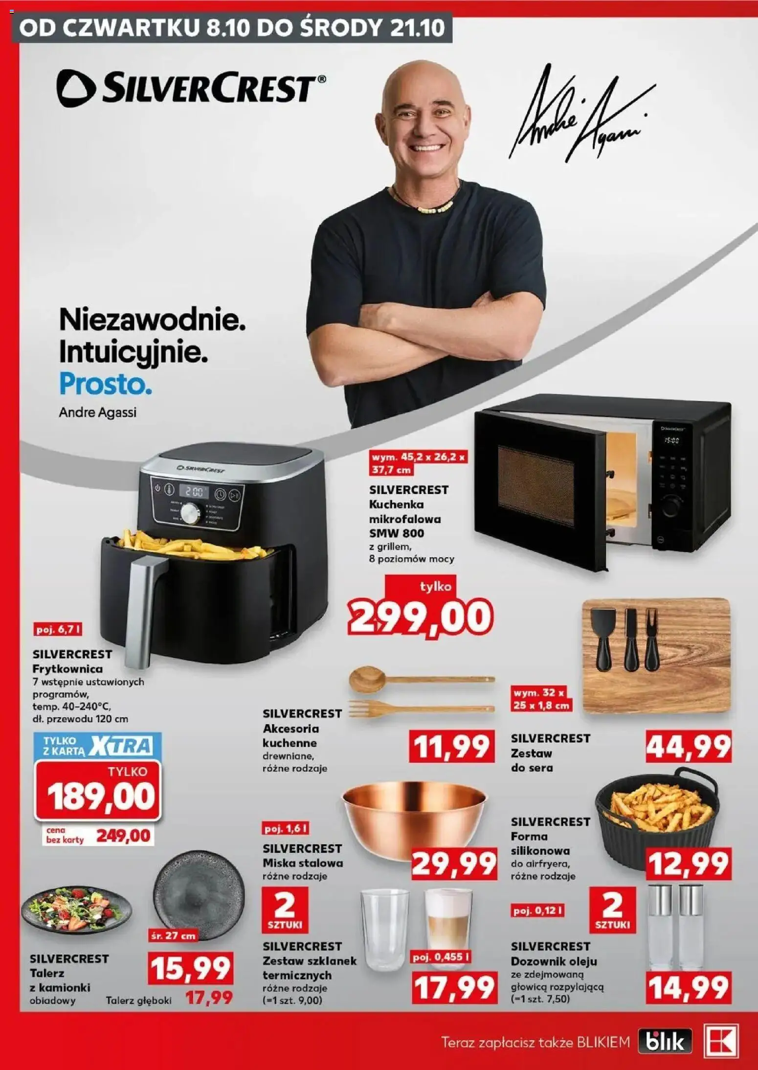 Kaufland gazetka - Mocny start od 12.10.2026 - od jutra PDF | Strona: 28 | Produkty: Karta, Kuchenka mikrofalowa, Kuchenka, Frytkownica