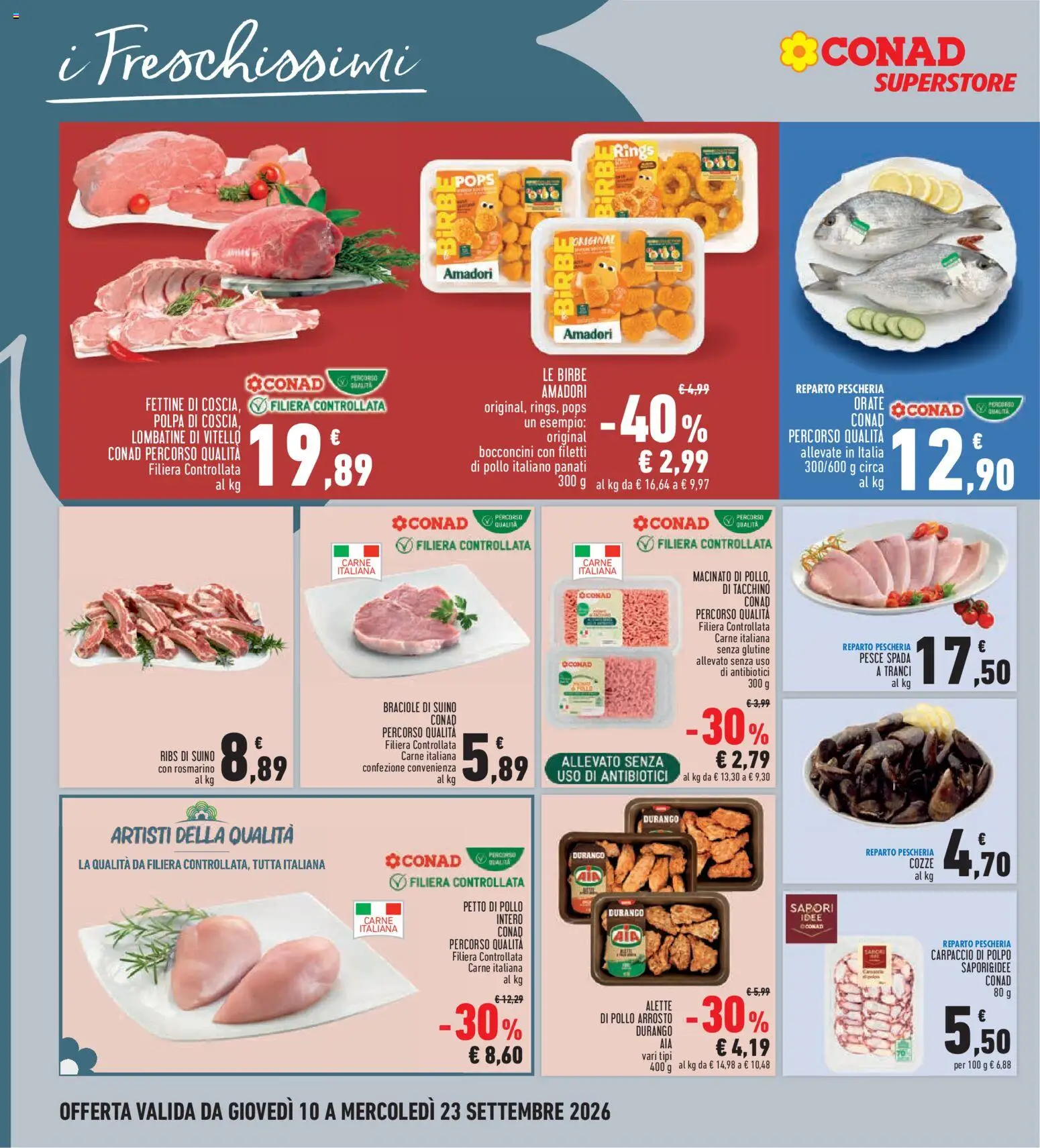 Volantino Conad del 10/09/2026 | Pagina: 8