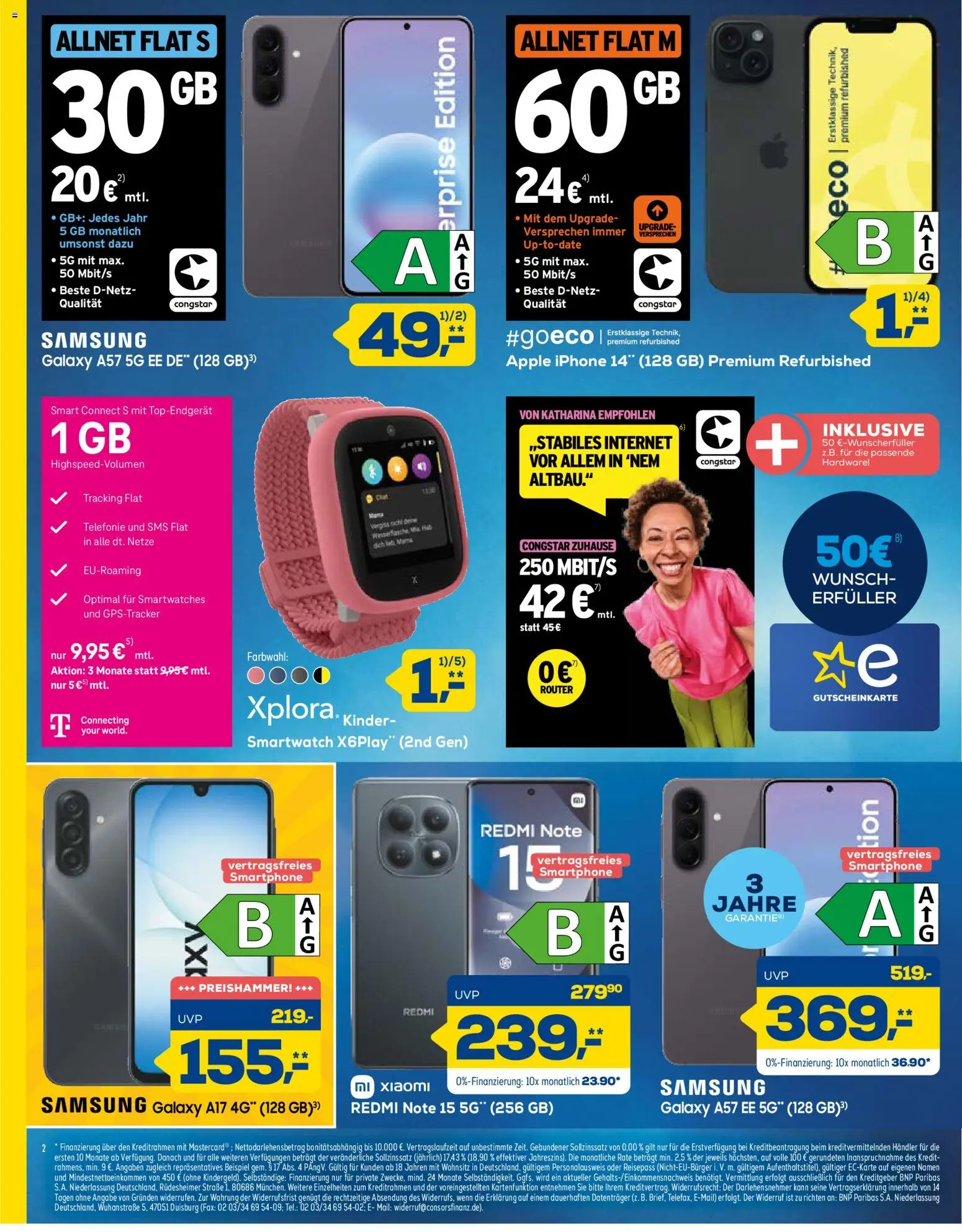 Euronics Prospekt – gültig ab 26.09.2026 | Seite: 2 | Produkte: Xiaomi, Samsung, Iphone, Smartphone