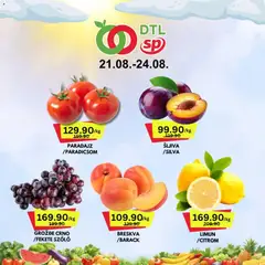 Senta Promet katalog Voće i povrće - pregled Senta Promet kataloga - važi od 21.08.2026