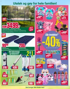Forhåndsvisning av Europris kundeavis gyldig fra 18.05.2026 | Side: 7 | Produkter: Суміш дитяча, Madrass, Trampoline