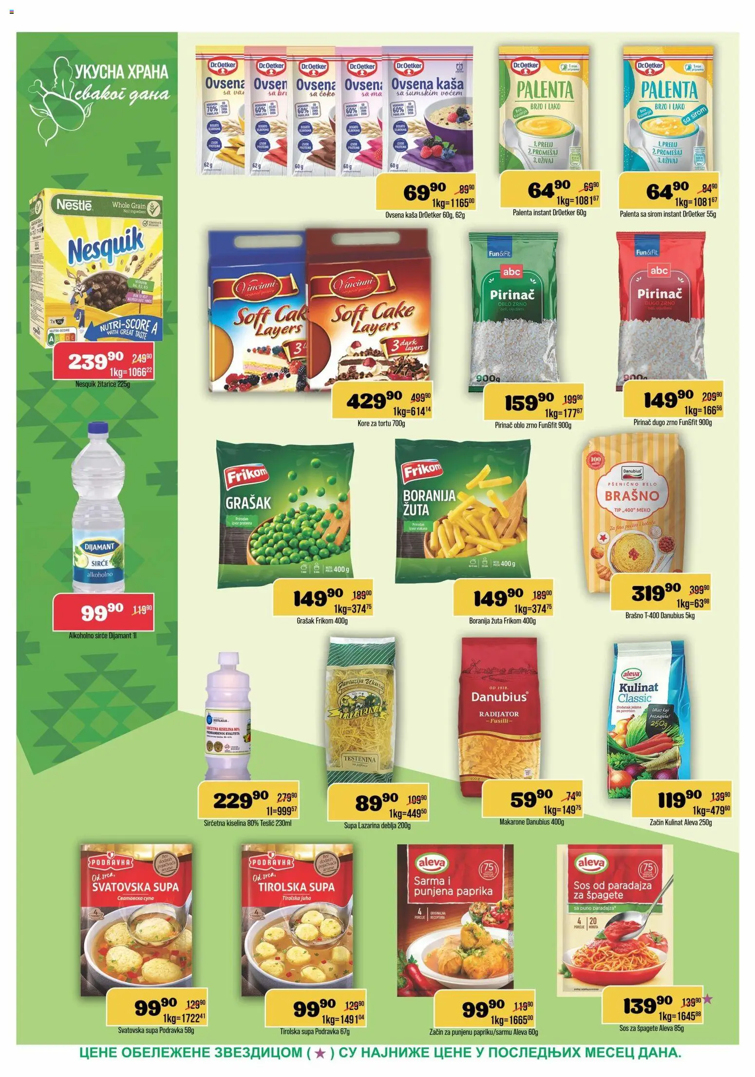 Europrom katalog - važi od 09.09.2026 | Strana: 9 | Proizvode: Žitarice, Palenta, Paprika, Pirinač