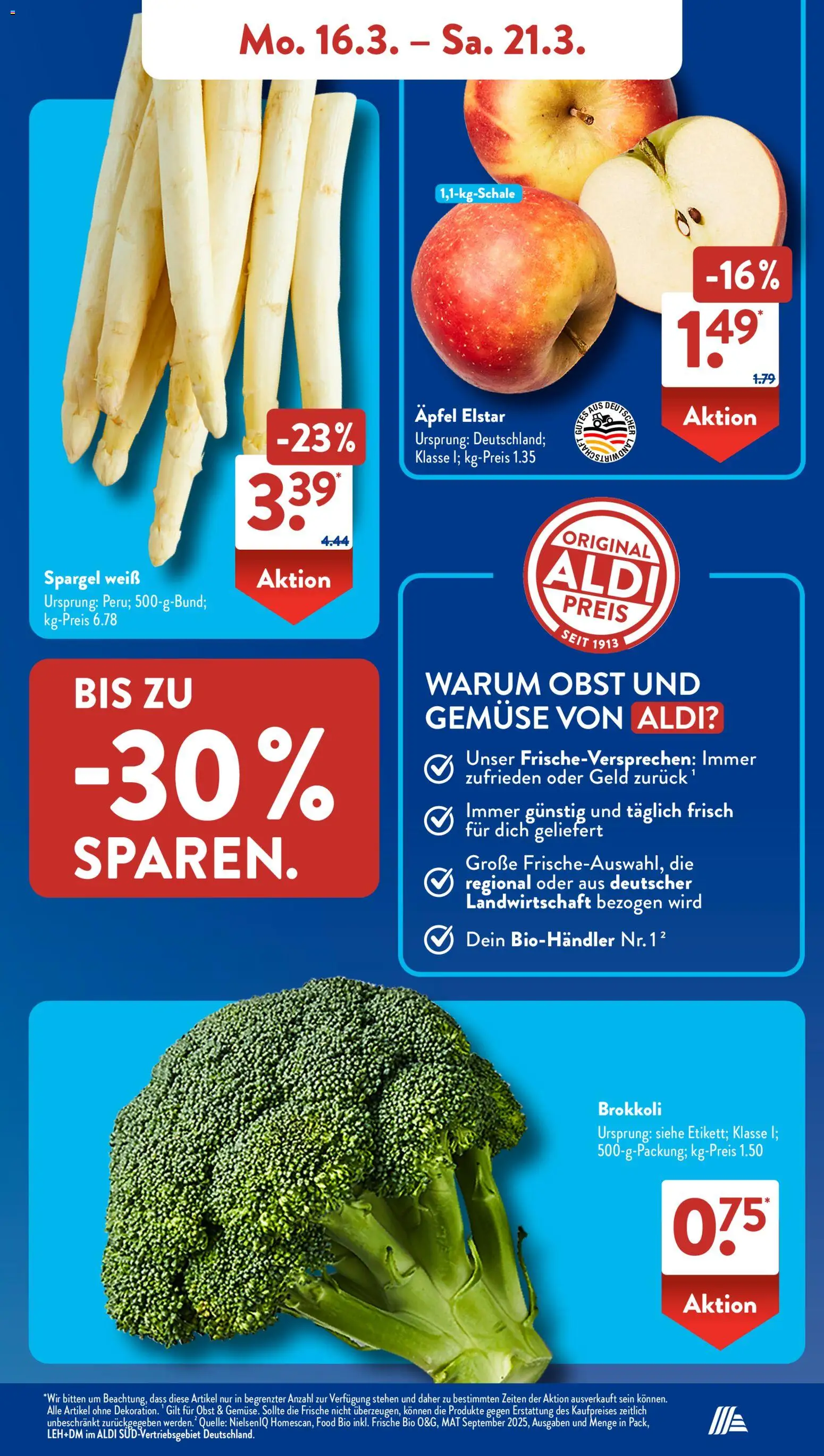 Aldi Süd Prospekt 	 – gültig ab 16.03.2026 | Seite: 5 | Produkte: Jogginghose, Pyjama, Strickjacke, Jeans