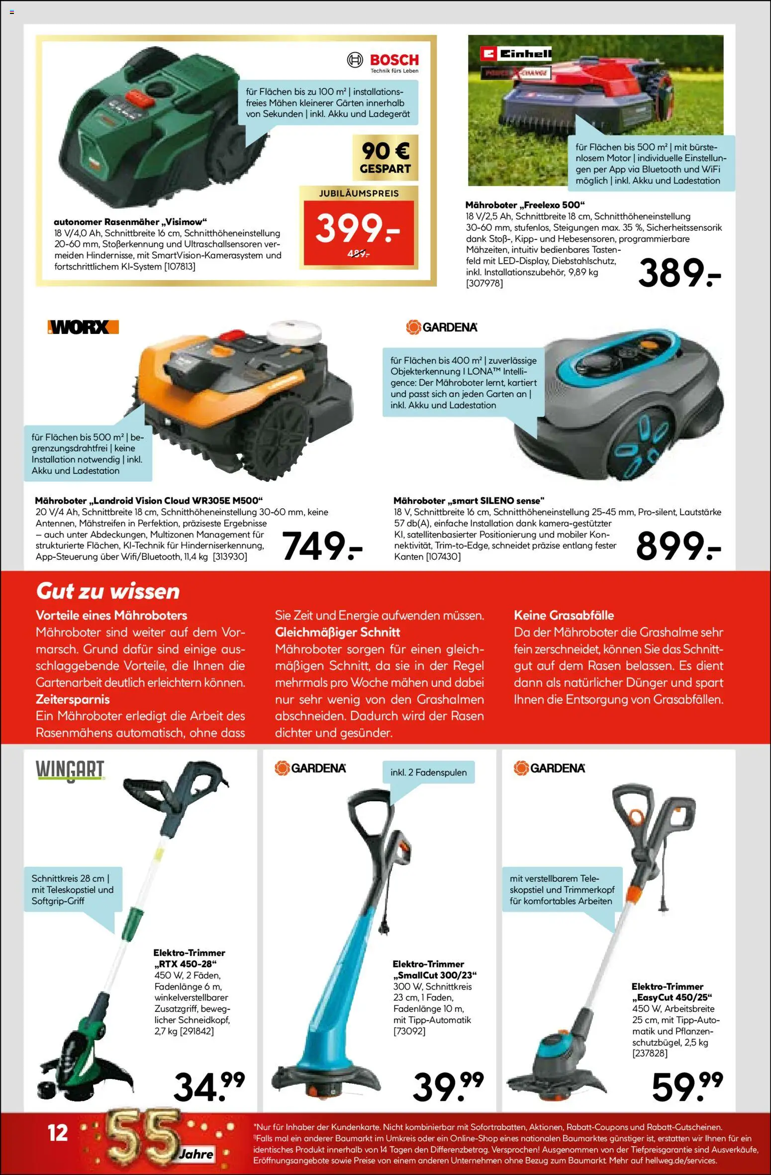 Hellweg Prospekt – gültig ab 26.05.2026 | Seite: 16 | Produkte: Bosch, Rasenmäher, Bürste, Ladegerät