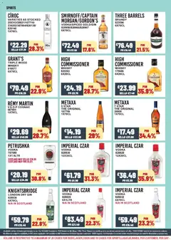 Preview of Bestway - Offers valid from 13.05.2026 | Page: 5 | Products: Gin, Whisky, Vodka, Coconut