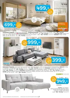 XXXLutz Nr. 1 beim Preis ab 25.04.2026 gültig | Seite: 12 | Produkte: Bett, Vitrine, Kommode, Schwebetürenschrank