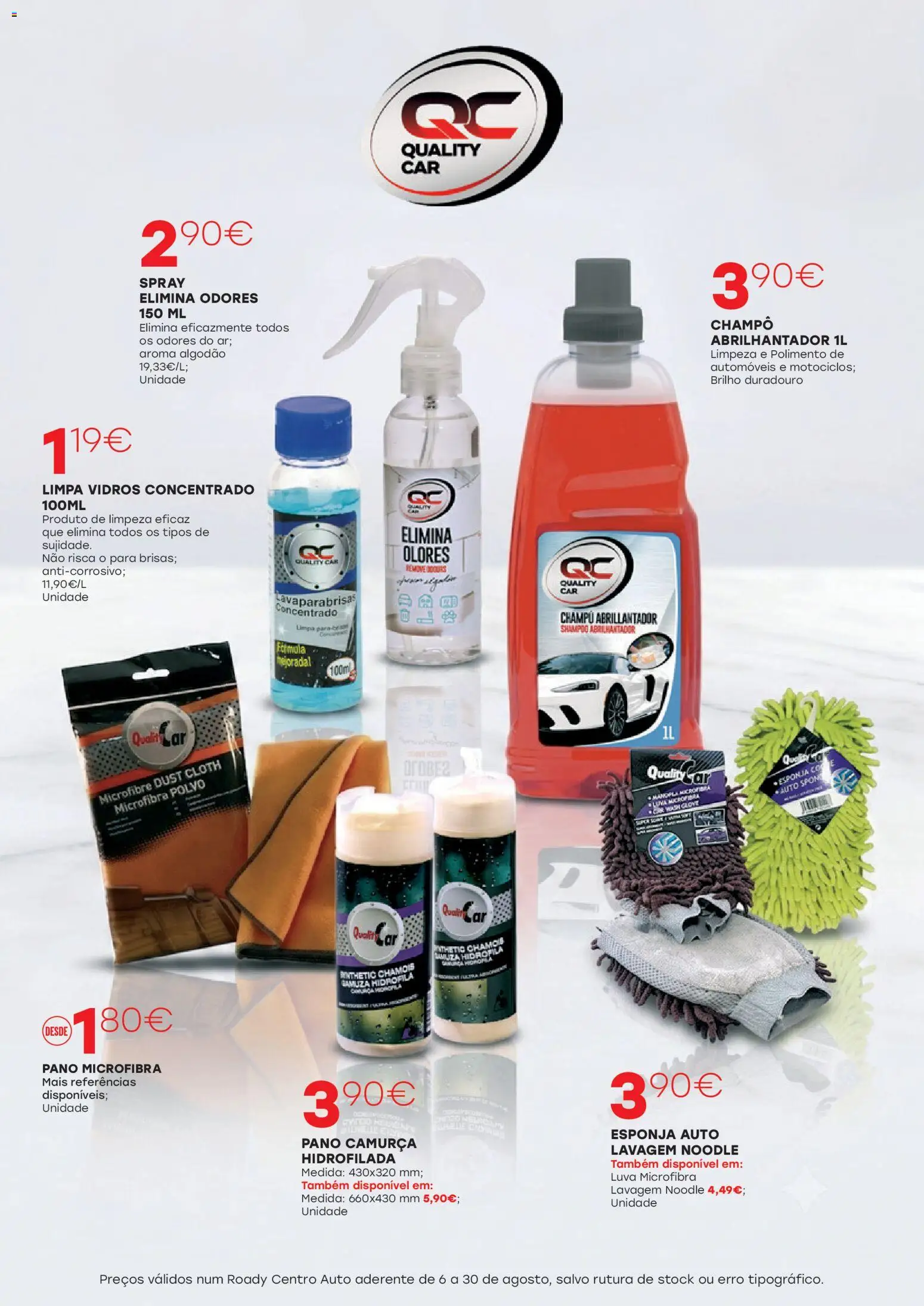 Roady folheto Limpeza │ válido de 06/08/2026 | Página: 2 | Produtos: Abrilhantador, Esponja, Polvo, Shampoo