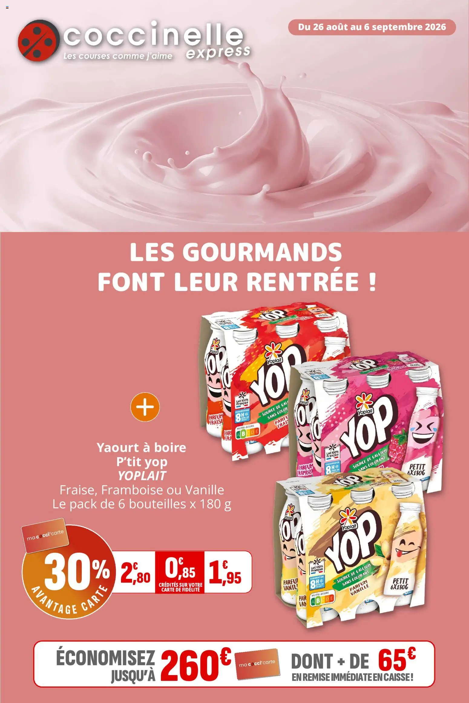 {H1} | Page: 1 | Produits: Fraise, Vanille, Parfum, Yaourt à boire