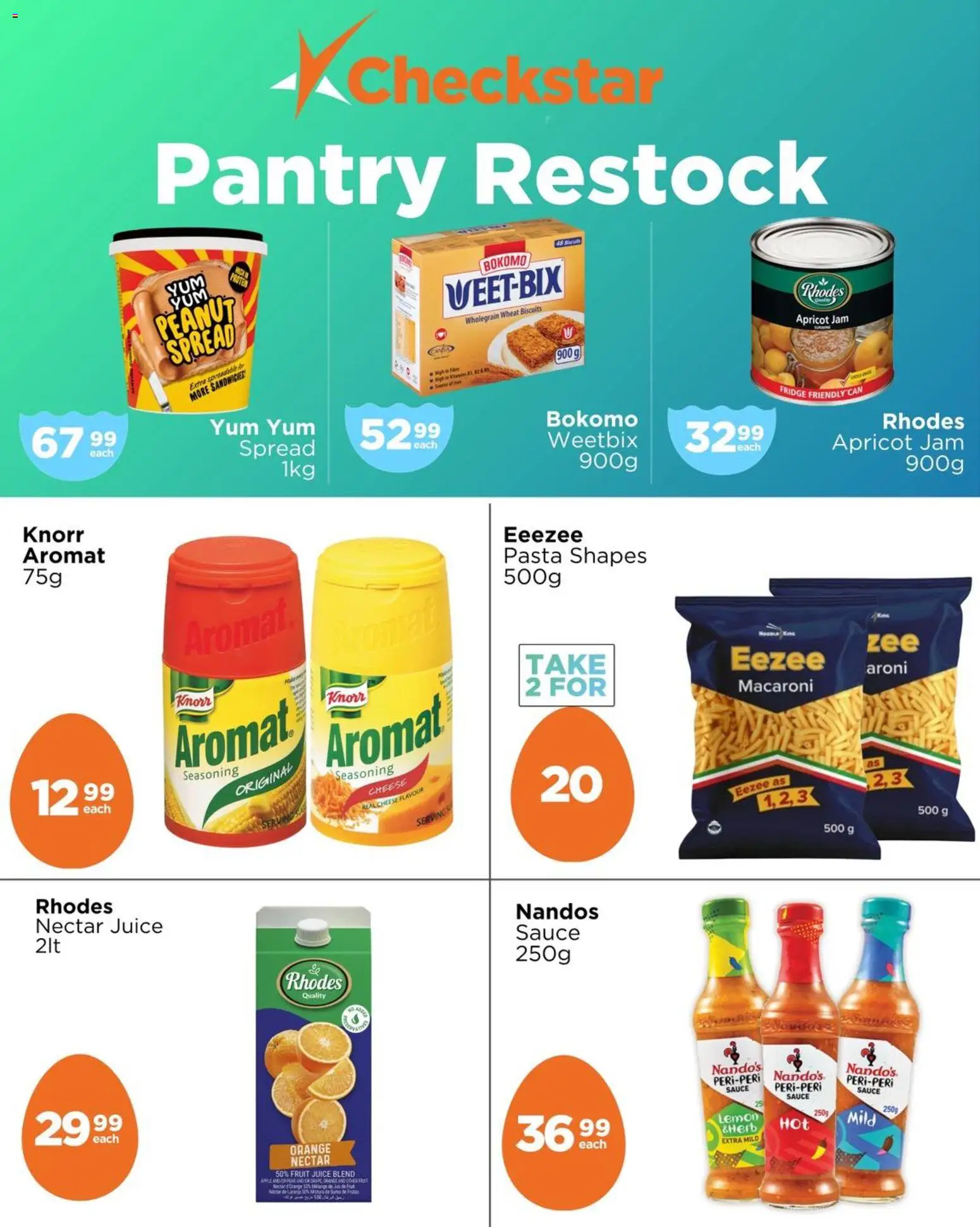 New Check Star catalogue – valid from 08/04/2026 | Page: 3 | Products: Jam, Biscuits, Aromat, Sauce