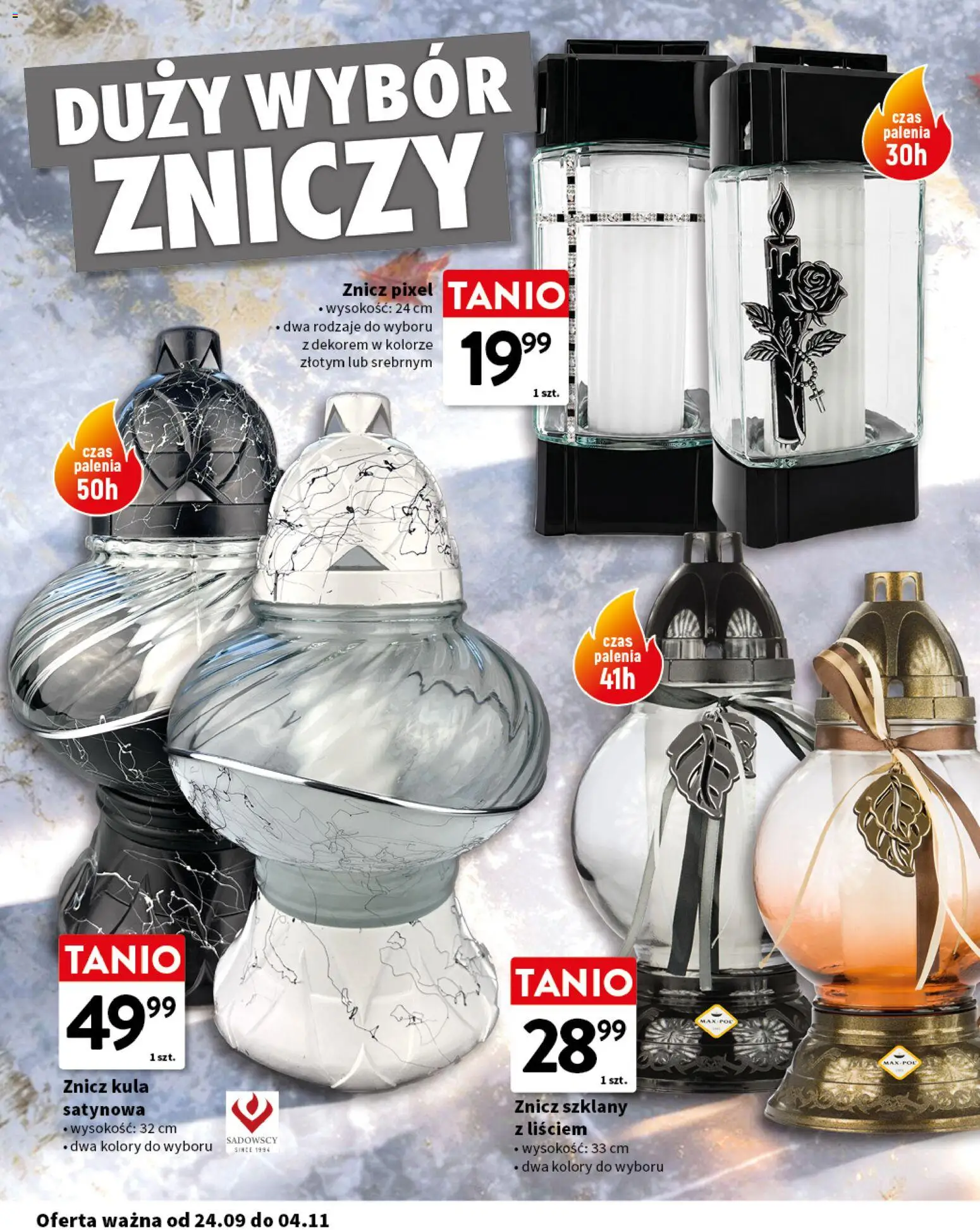Intermarche gazetka - Pamiętamy o bliskich od 24.09.2026 | Strona: 4 | Produkty: Mak