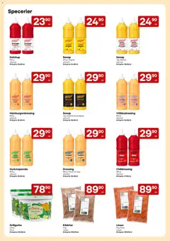 Snabbgross erbjudanden - Förhandsvisning av reklamblad från butik Snabbgross aktuell från 05/10/2026 | Sida: 8 | Produkter: Dressing, Senap, Majonnäs, Chili