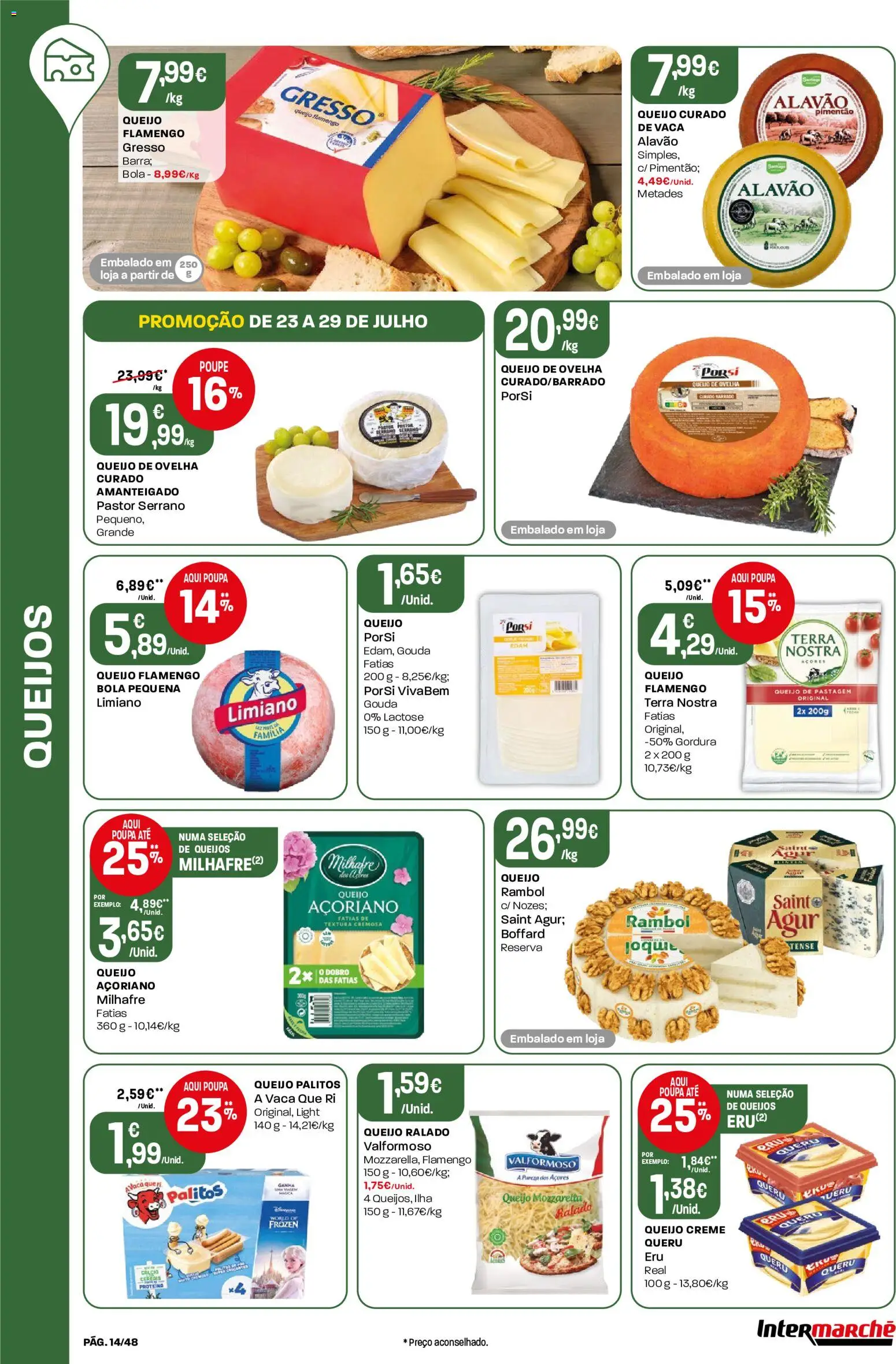 Intermarché folheto │ válido de 23/07/2026 | Página: 14