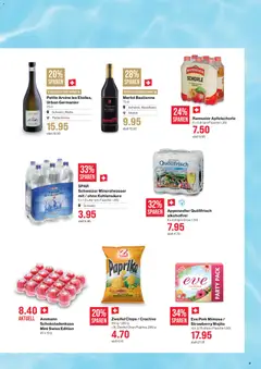 SPAR aktionen ab 30.07.2026 gültig | Seite: 9 | Produkte: Rapsöl, Merlot, Mineralwasser, Chips