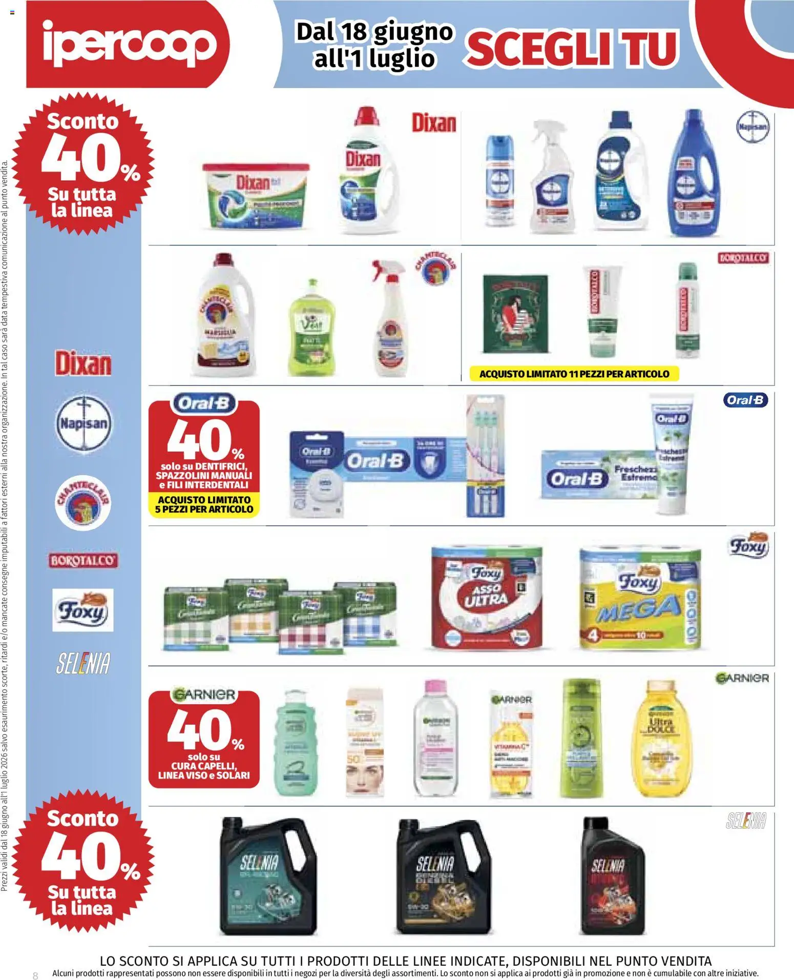 Volantino Ipercoop del 18.06.2026 | Pagina: 8 | Prodotti: Data