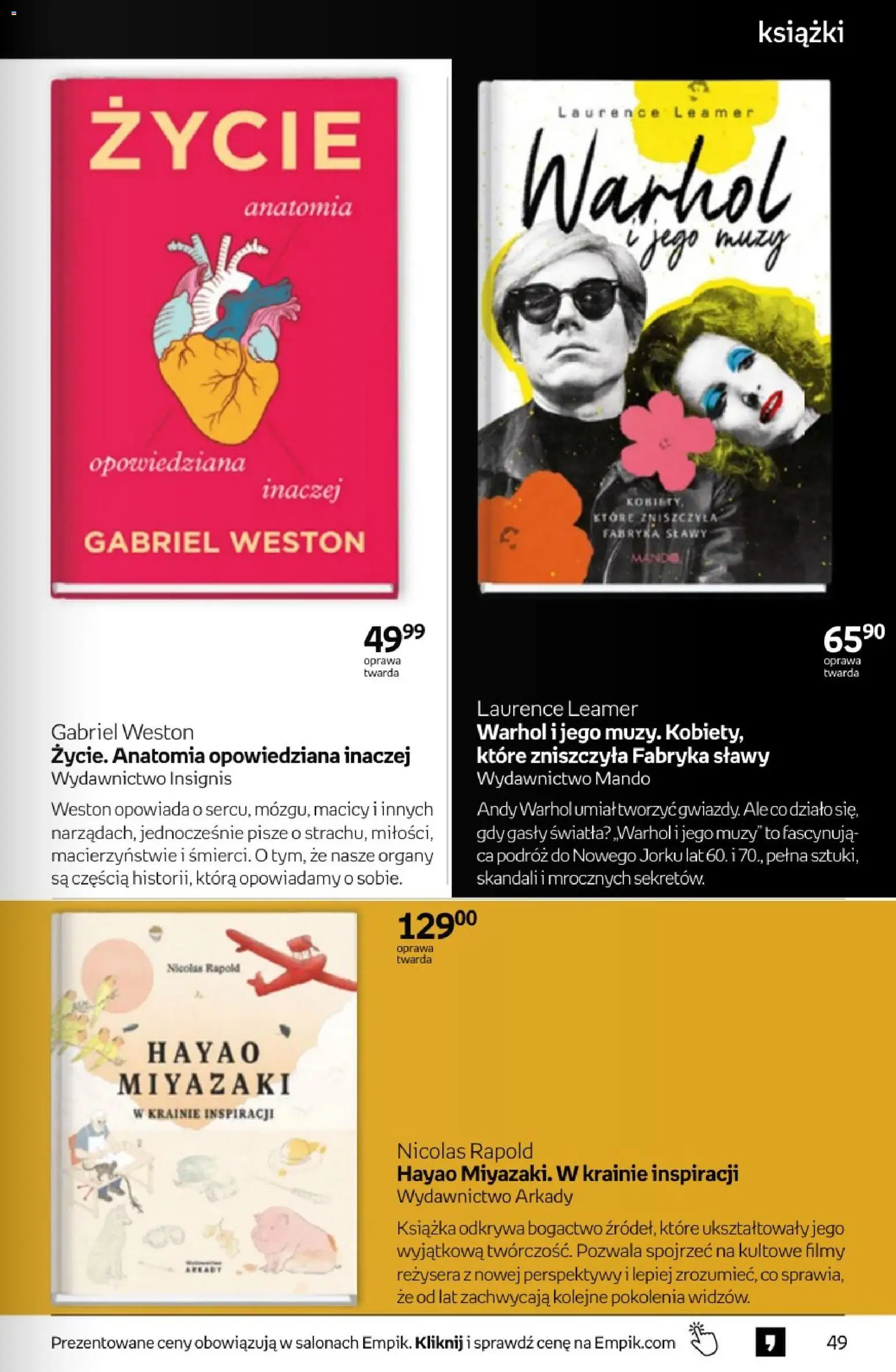 Empik promocje od 14.10.2026 | Strona: 49 | Produkty: Książki