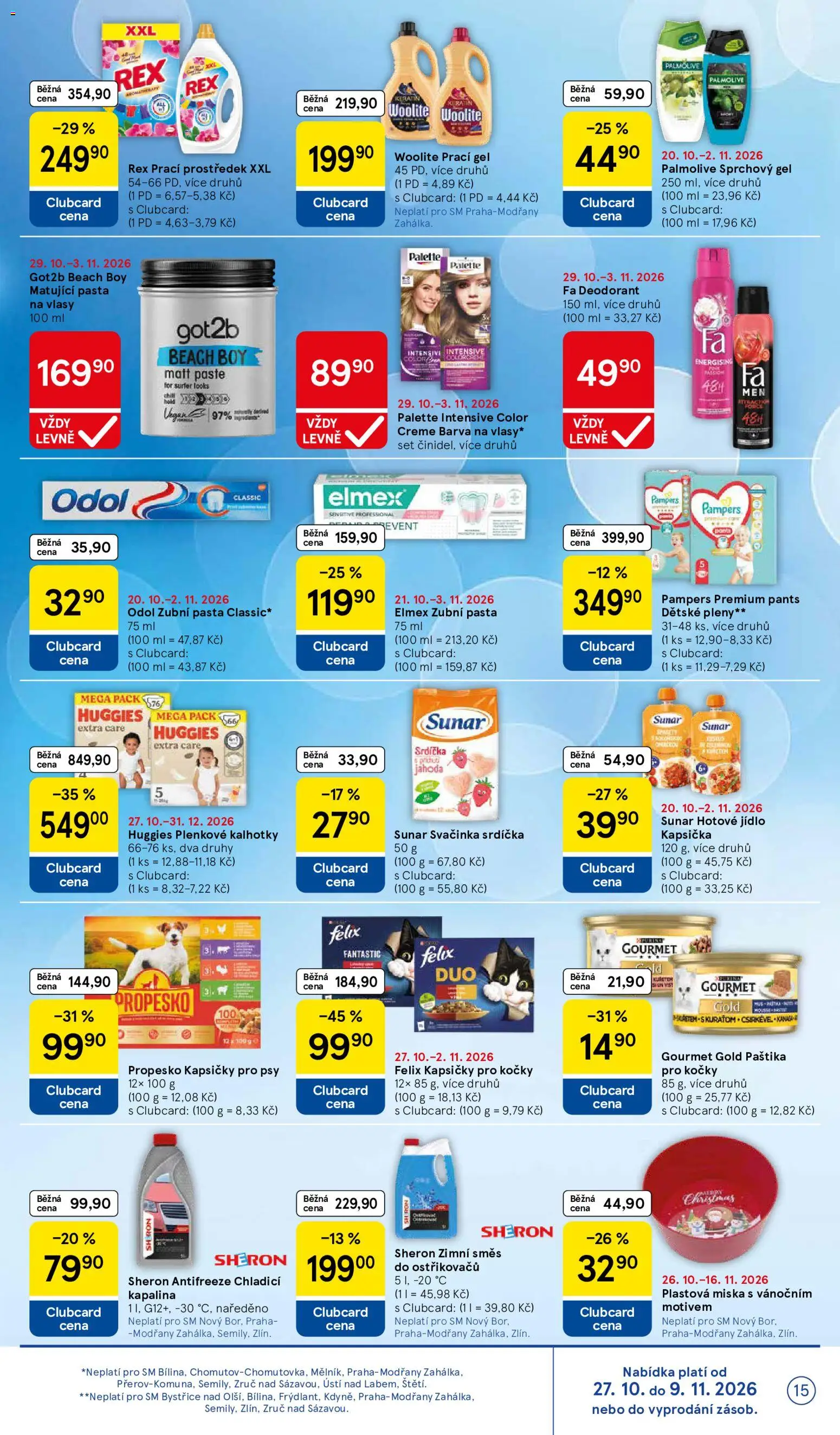 Tesco leták - Supermarket od 29.10.2026 | Strana: 15