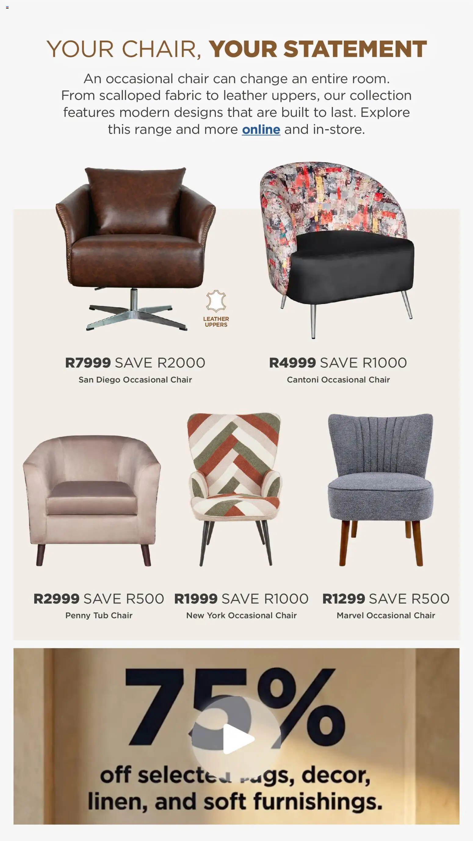New House and Home catalogue – valid from 20/07/2026 | Page: 15 | Products: Chair