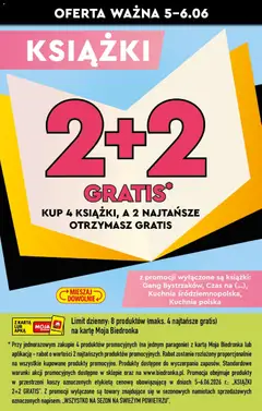 Pogląd oferty "KSIĄŻKI, KUP 4 KSIĄŻKI, A 2 NAJTAŃSZE OTRZYMASZ GRATIS" - ważna od 06.06.2026 | Strona: 3 | Produkty: Karta, Książki