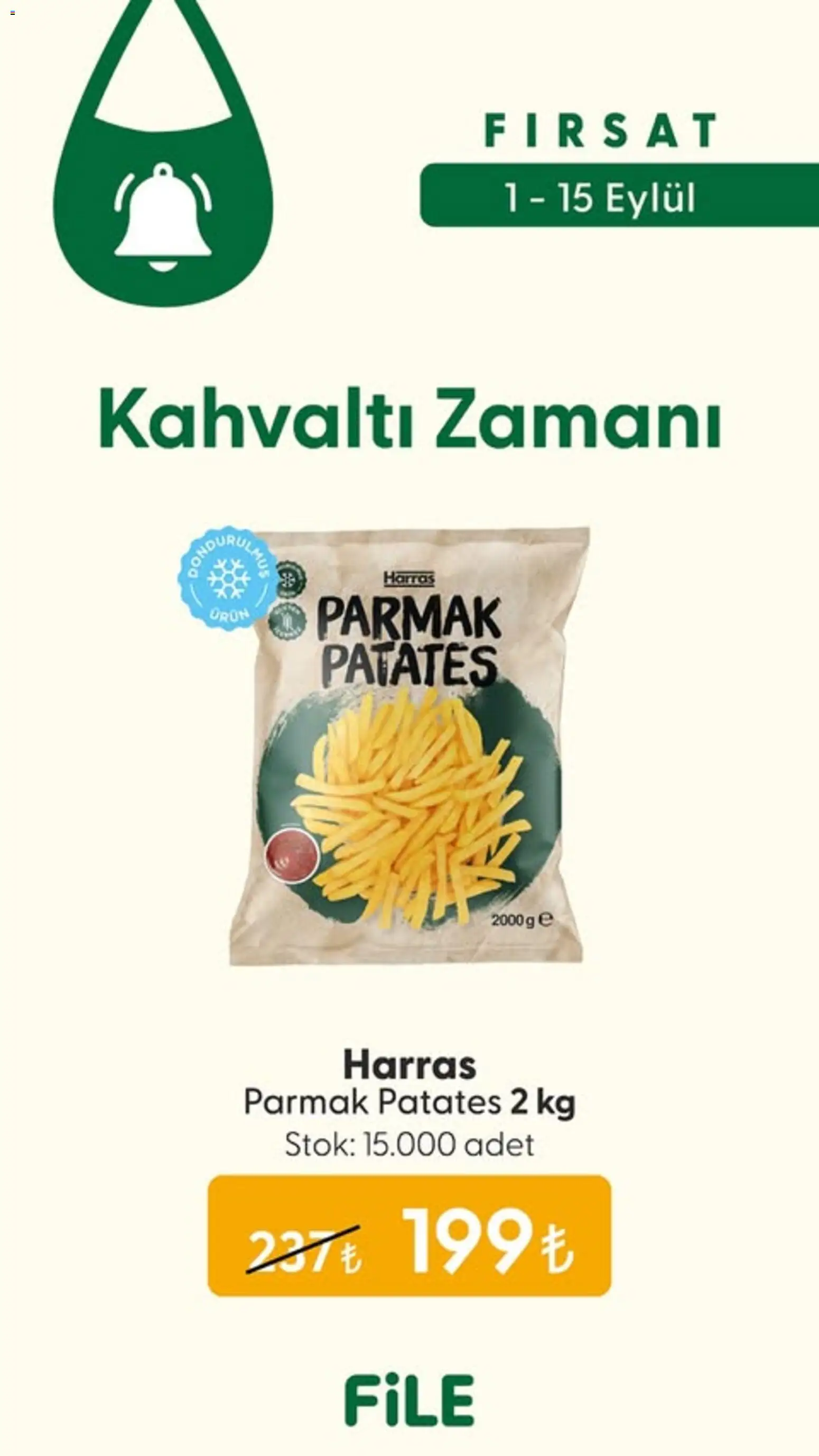 File Market Katalog - 01 Eylül 2026 tarihinden itibaren geçerlidir | Sayfa: 3 | Ürünler: Patates