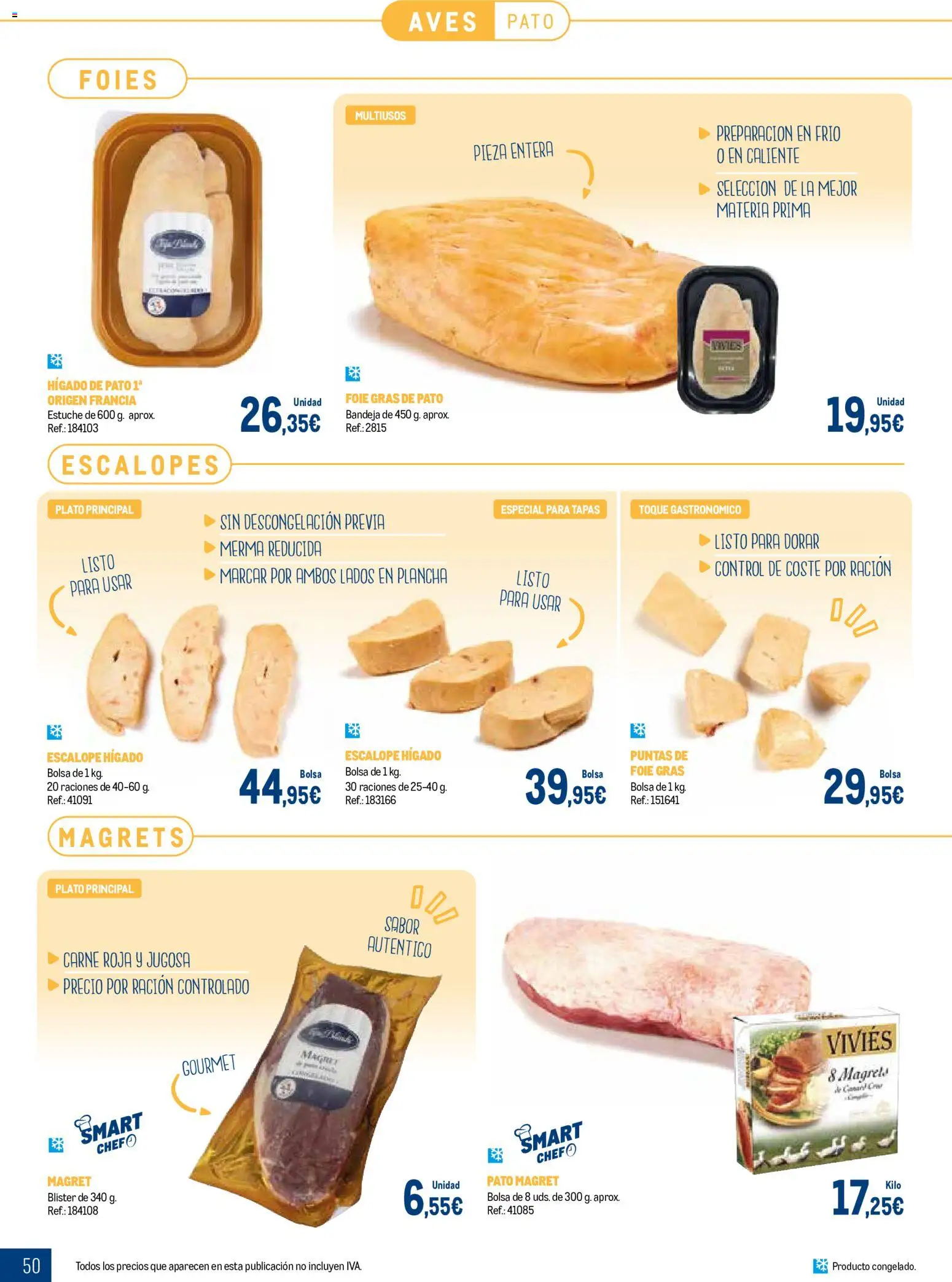 Makro Expertos en carnes │ válido desde el 07/09/2026 | Página: 50 | Productos: Aves, Bolsa, Plancha, Carne