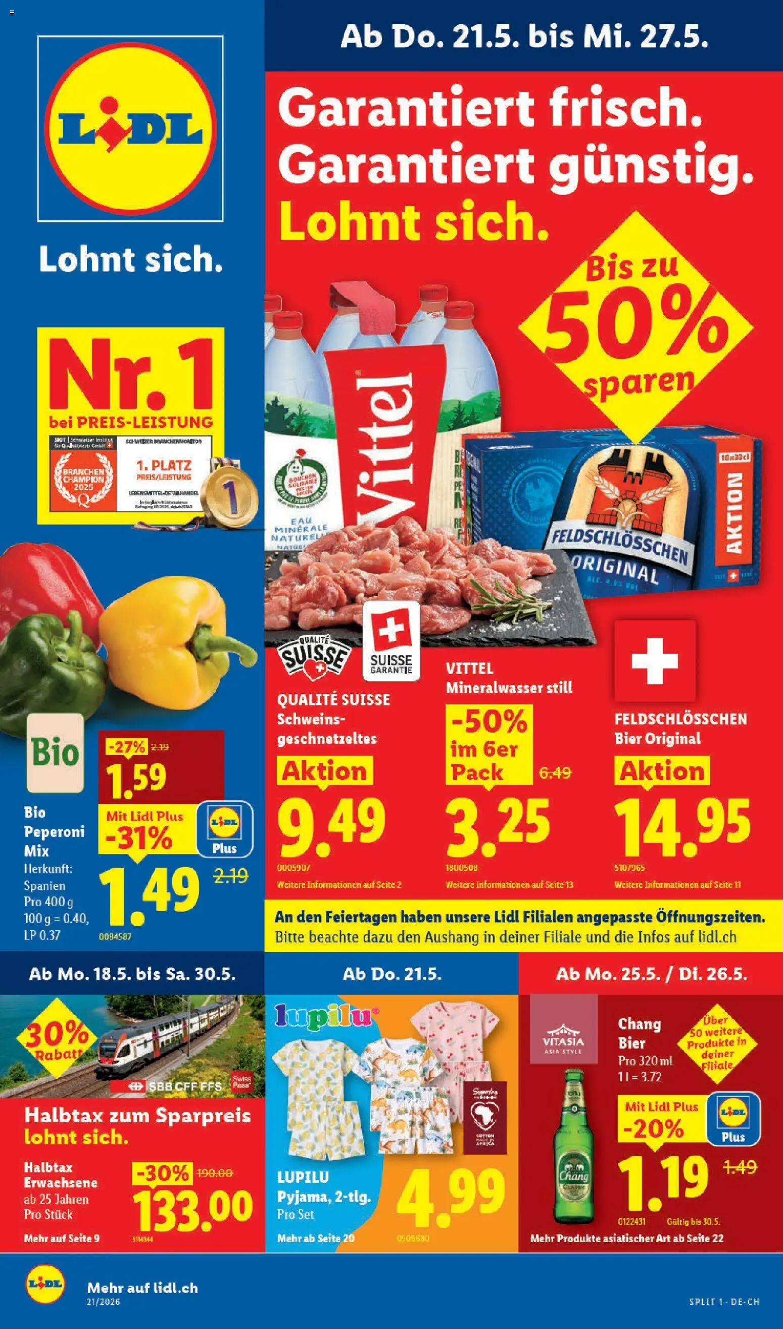 Lidl aktionen – gültig ab 21.05.2026 | Seite: 1