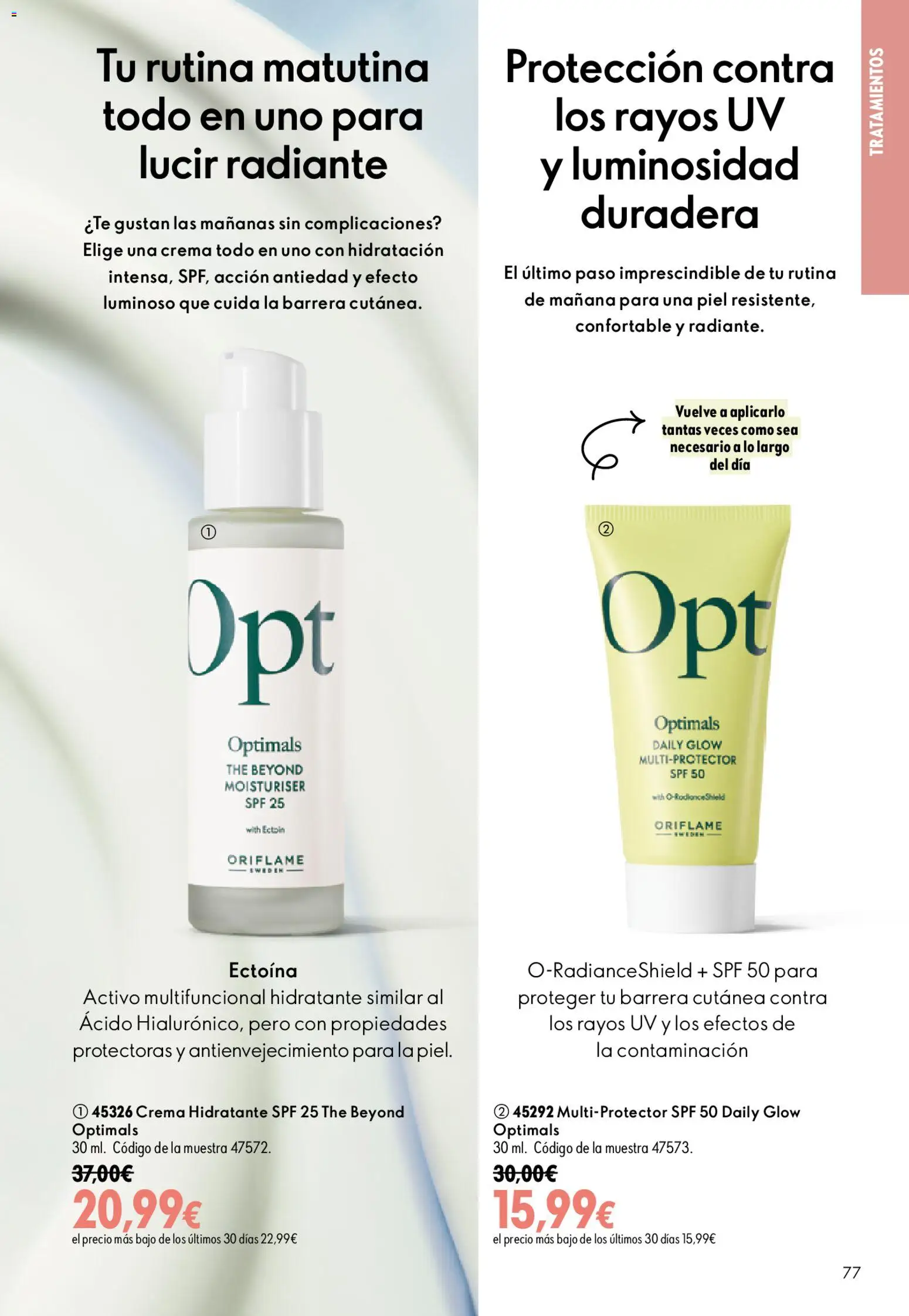 Oriflame - Catálogo Campaña 13 │ válido desde el 16/09/2026 | Página: 77 | Productos: Crema, Crema hidratante