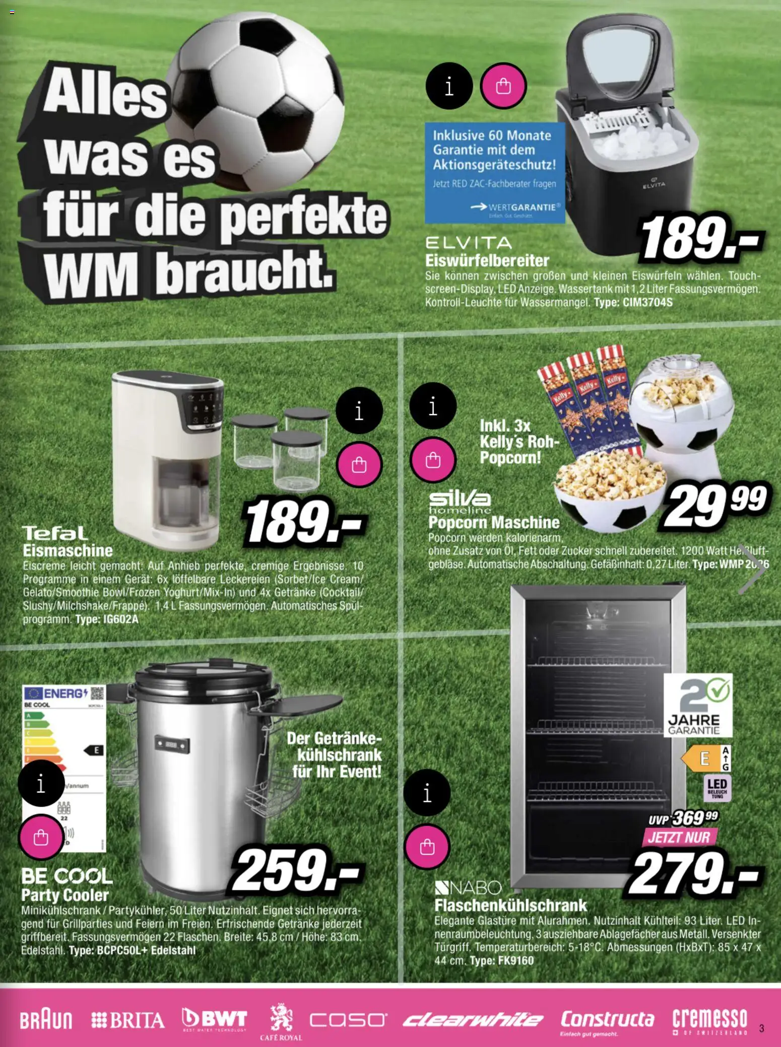 RED ZAC Flugblatt gültig ab 27.05.2026 | Seite: 24 | Produkte: Zucker, Kühlschrank