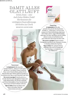 dm drogerie markt Active Beauty Magazin 05/2026 ab 01.05.2026 gültig | Seite: 28 | Produkte: Hobel, Peeling, Rasierschaum