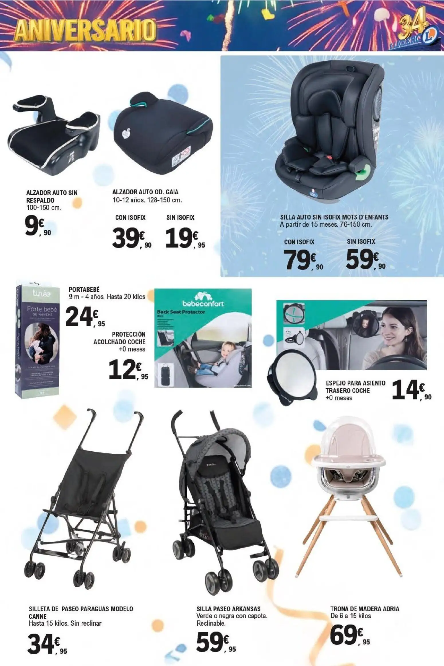 E.Leclerc Aniversario │ válido desde el 13/07/2026 | Página: 39 | Productos: Silla, Espejo