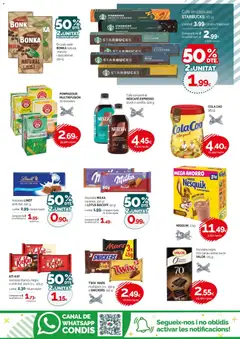Vista previa Condis folleto life válido desde el 15/07/2026 | Página: 11 | Productos: Leche, Café, Κεραία, Φρυγανιές σικάλεως