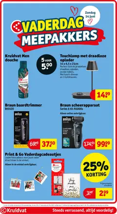 Kruidvat folder week 24 - Voorbeeld van een folder van Kruidvat, geldig van 09.06.2026 | Pagina: 18 | Producten: Telefoon, Lamp, Trimmer, Kan