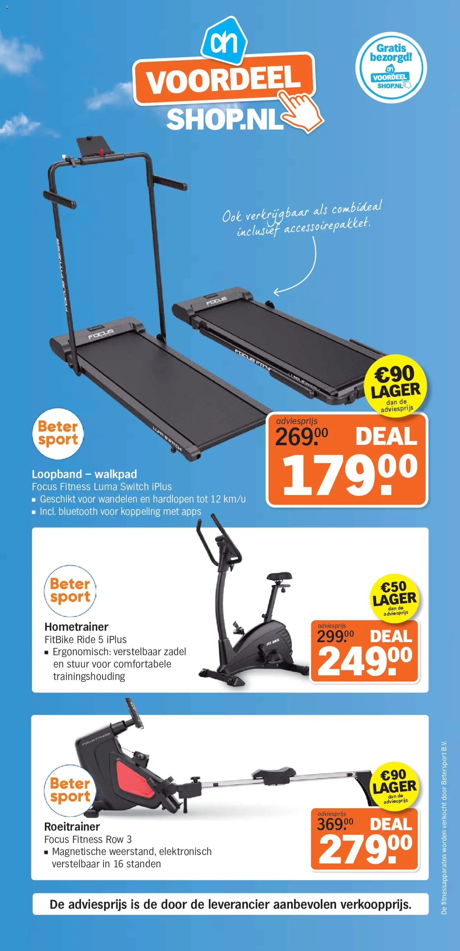 {H1} | Pagina: 1 | Producten: Loopband, Bluetooth