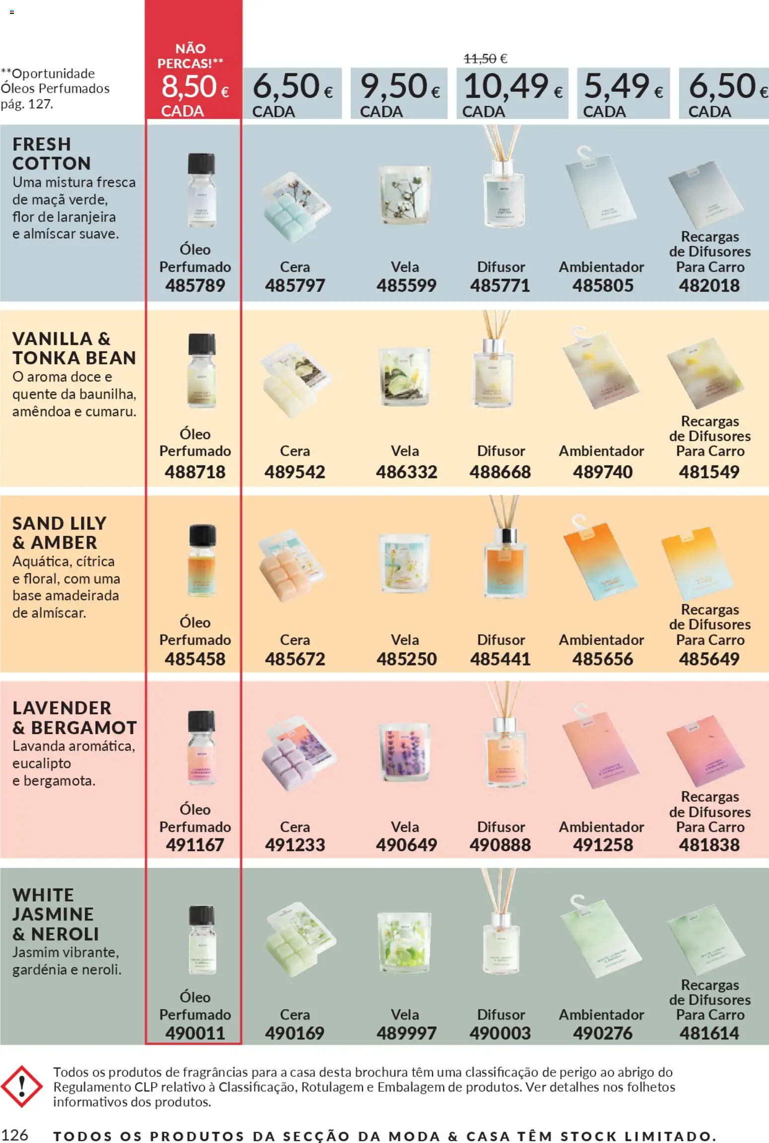 Catálogo Avon Campanha 4 │ válido de 01.04.2026 | Página: 126 | Produtos: Base, Cera, Maça, Difusor